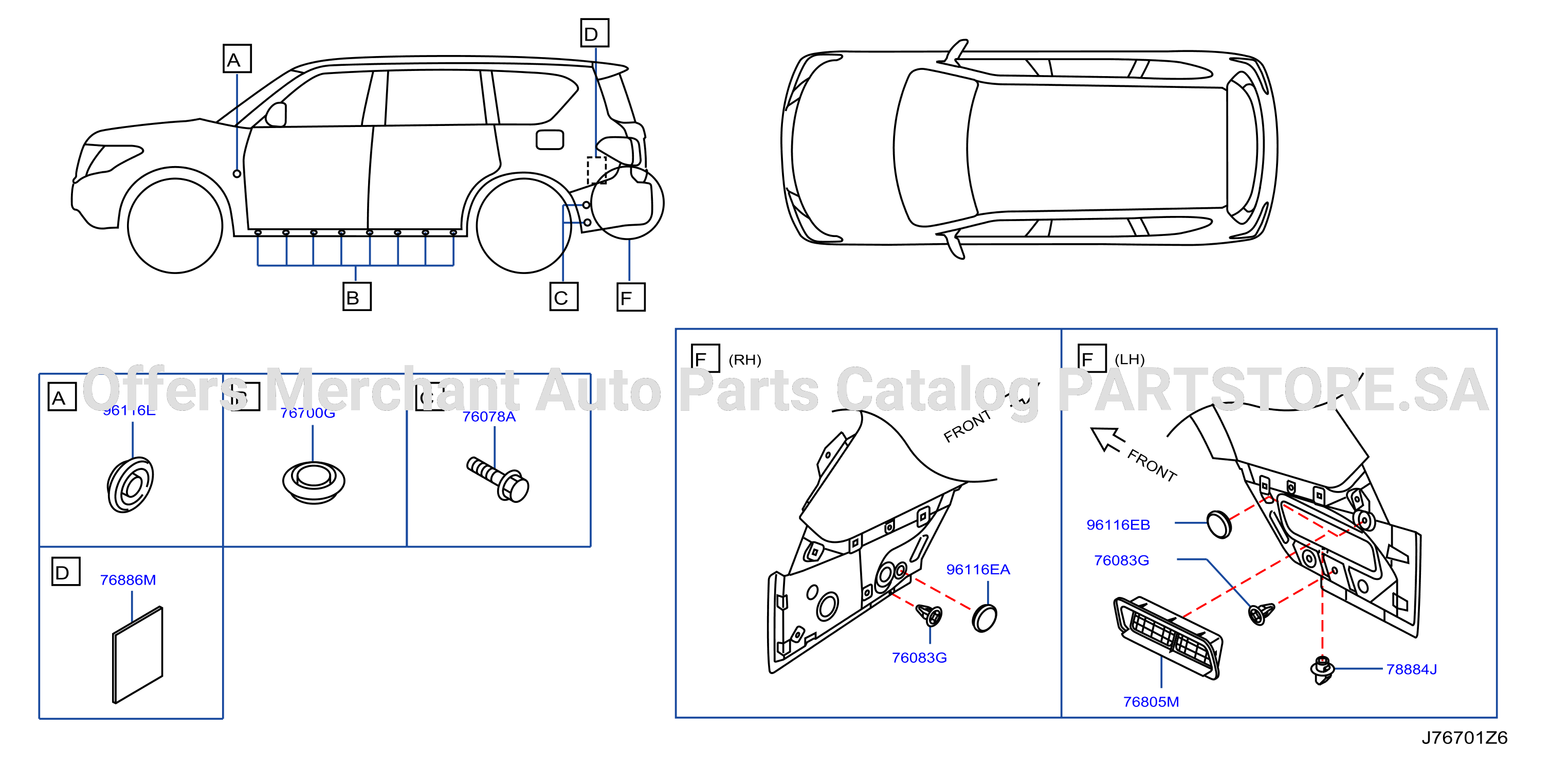 Body Side Fitting Plug