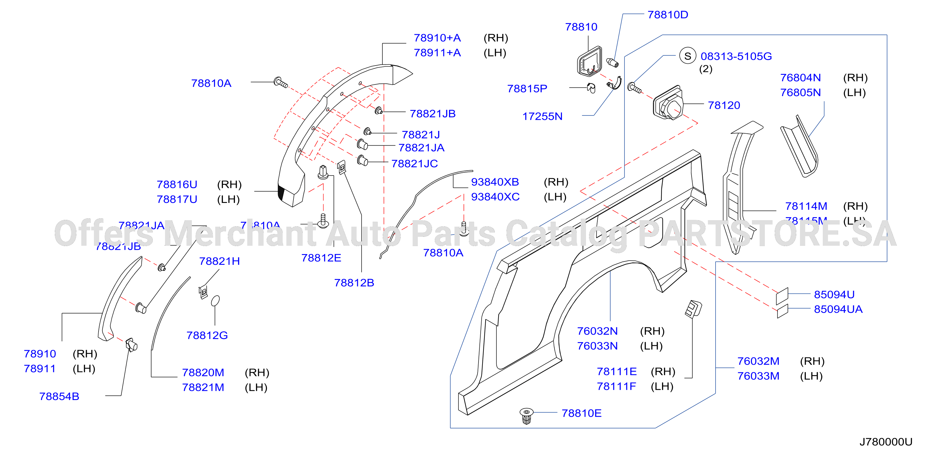 Rear Fender Fitting