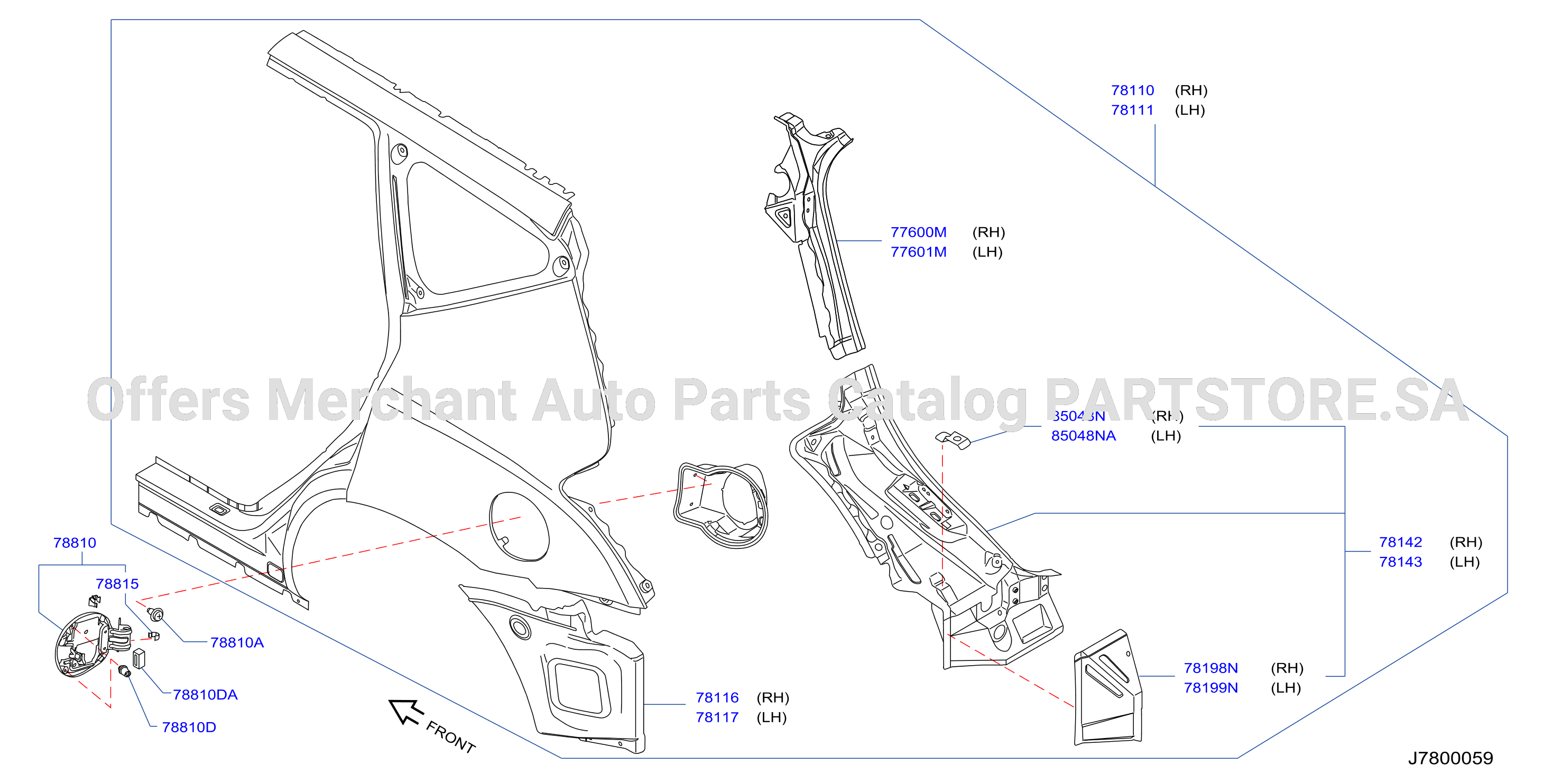 Rear Fender Fitting