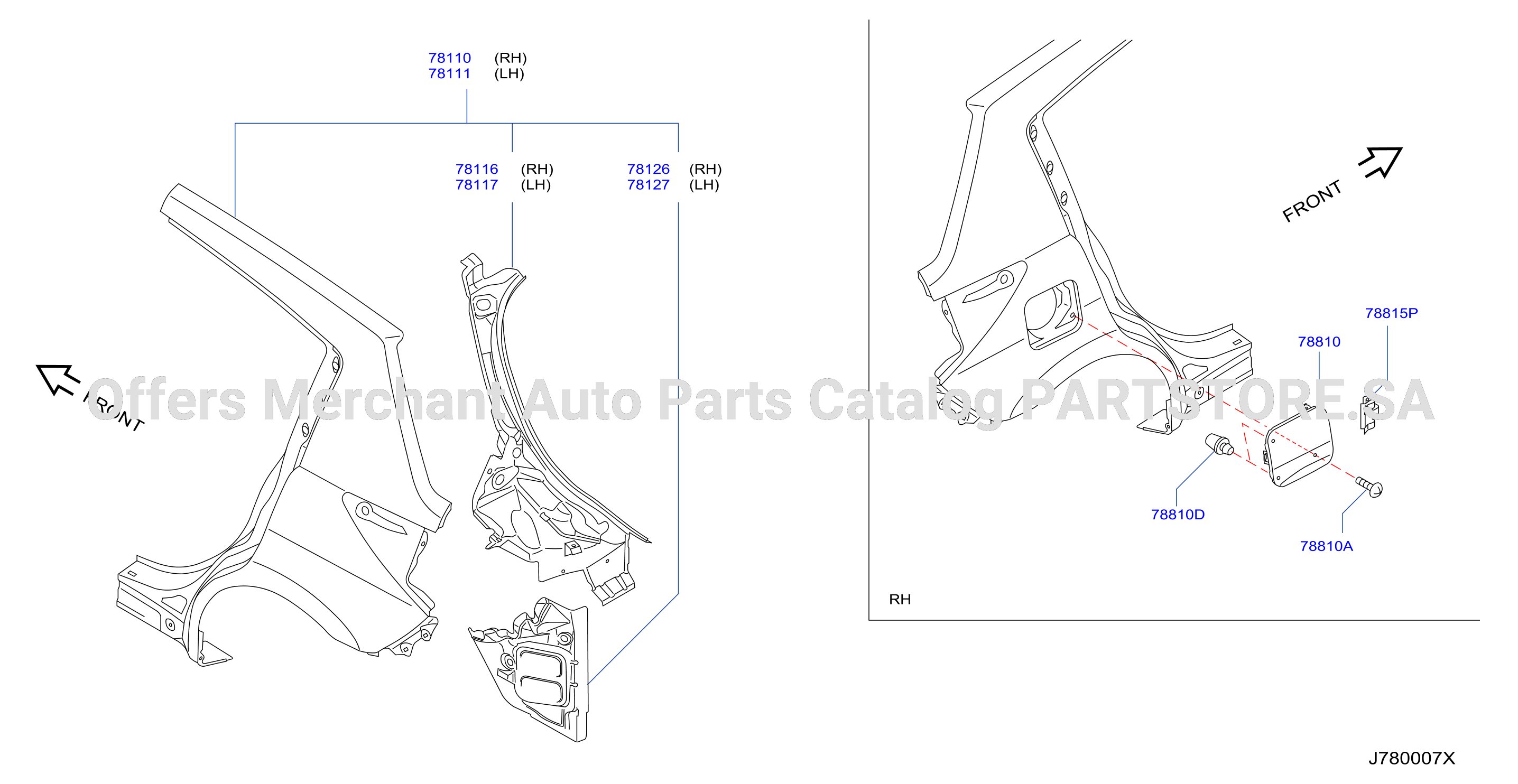 Rear Fender Fitting