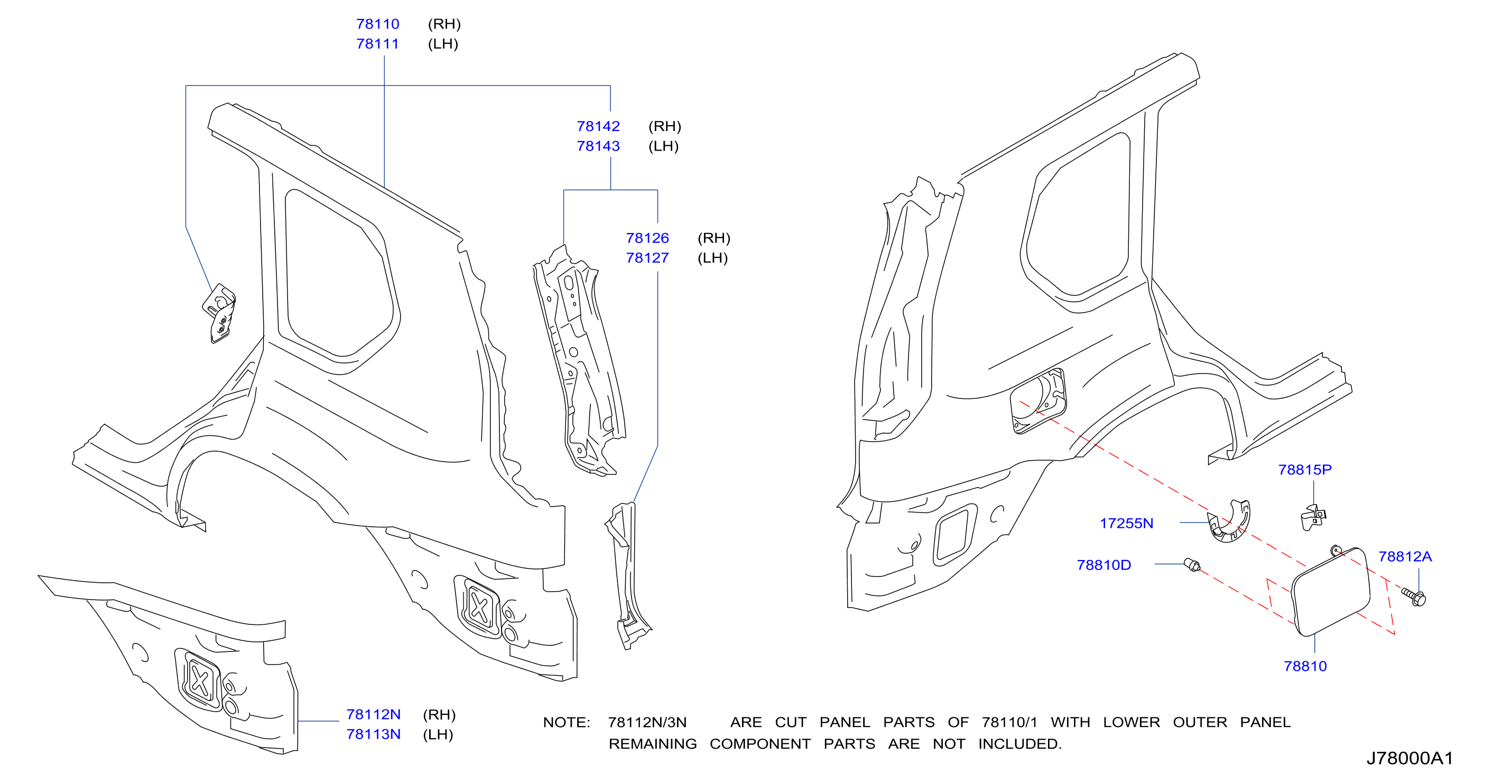 Rear Fender Fitting