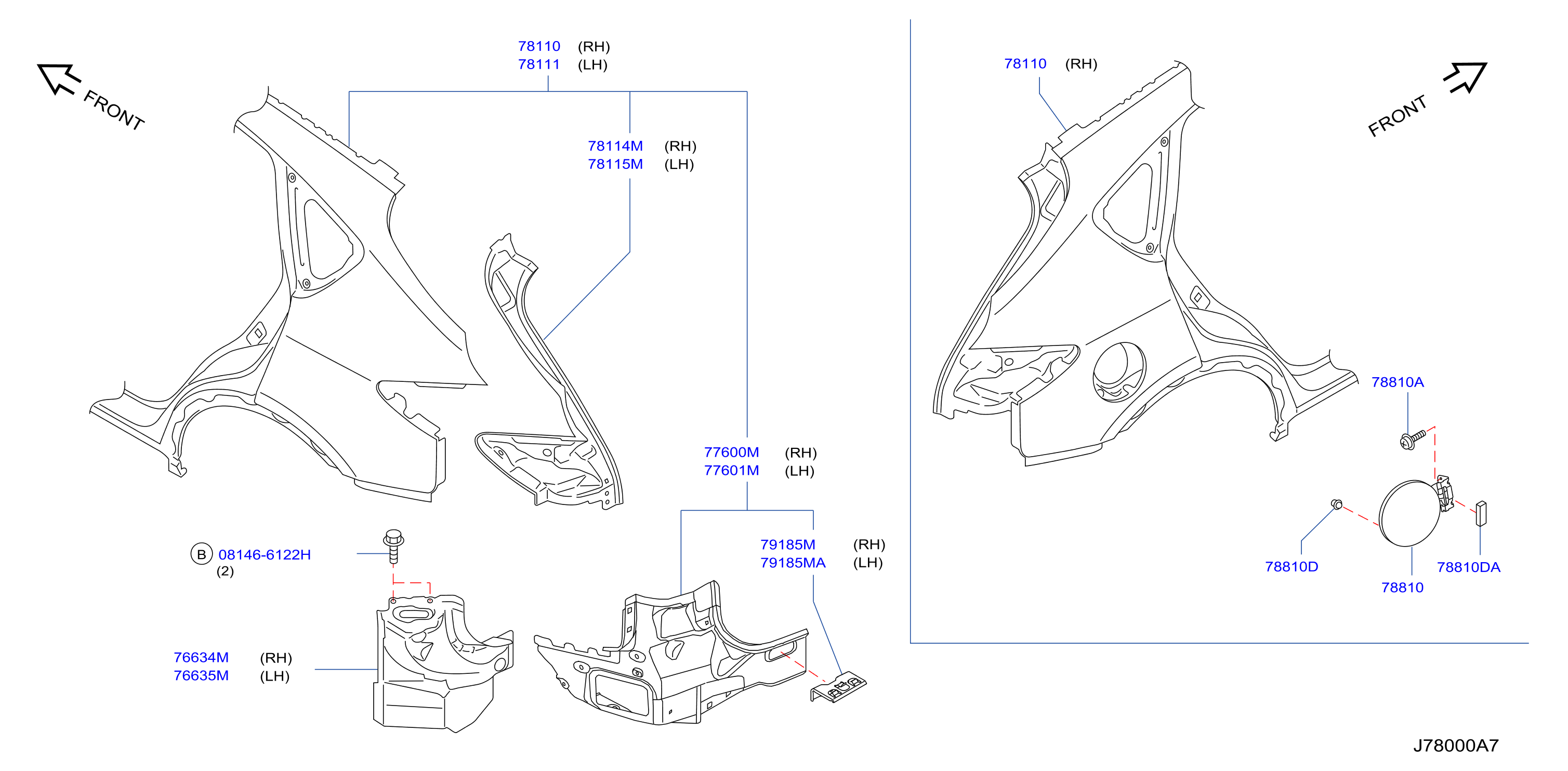 Rear Fender Fitting