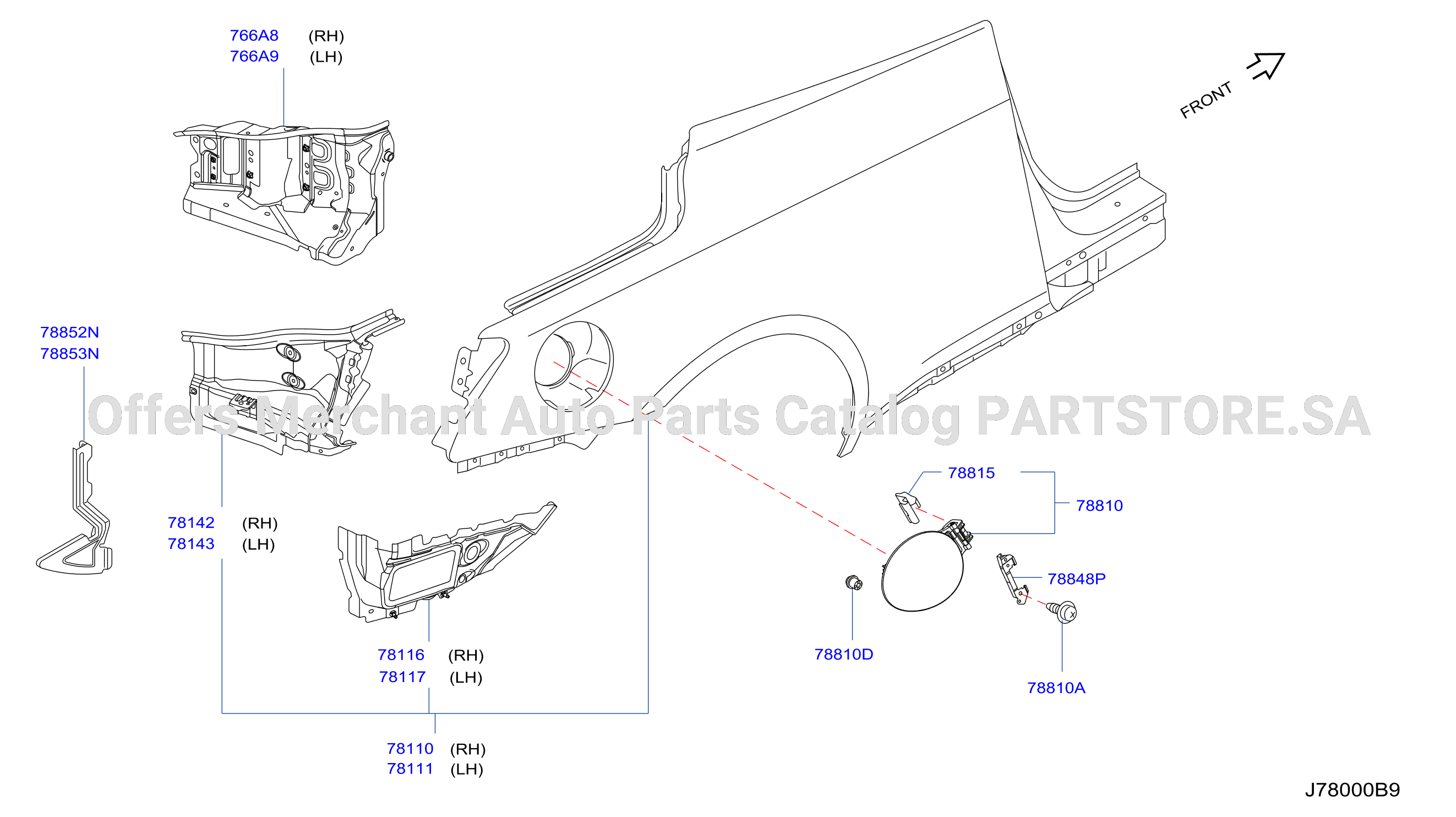 Rear Fender Fitting