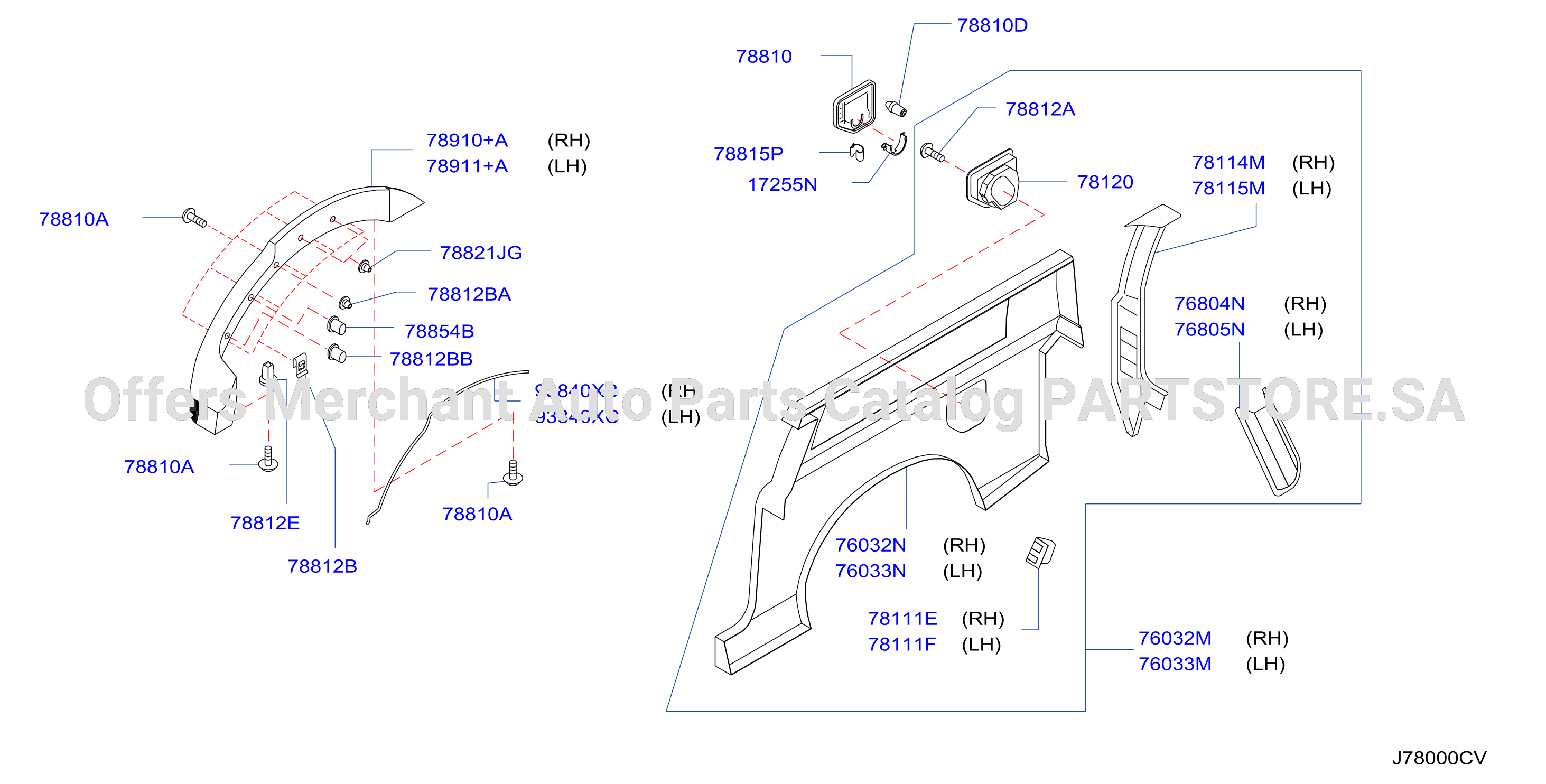 Rear Fender Fitting