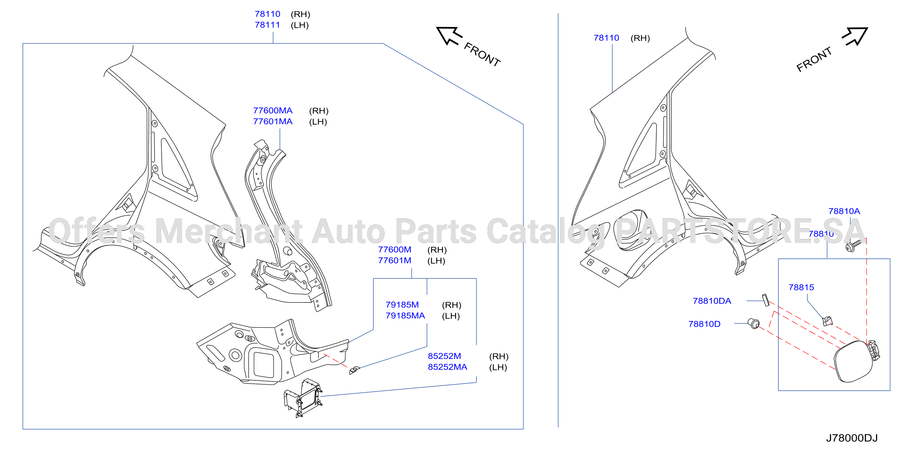 Rear Fender Fitting