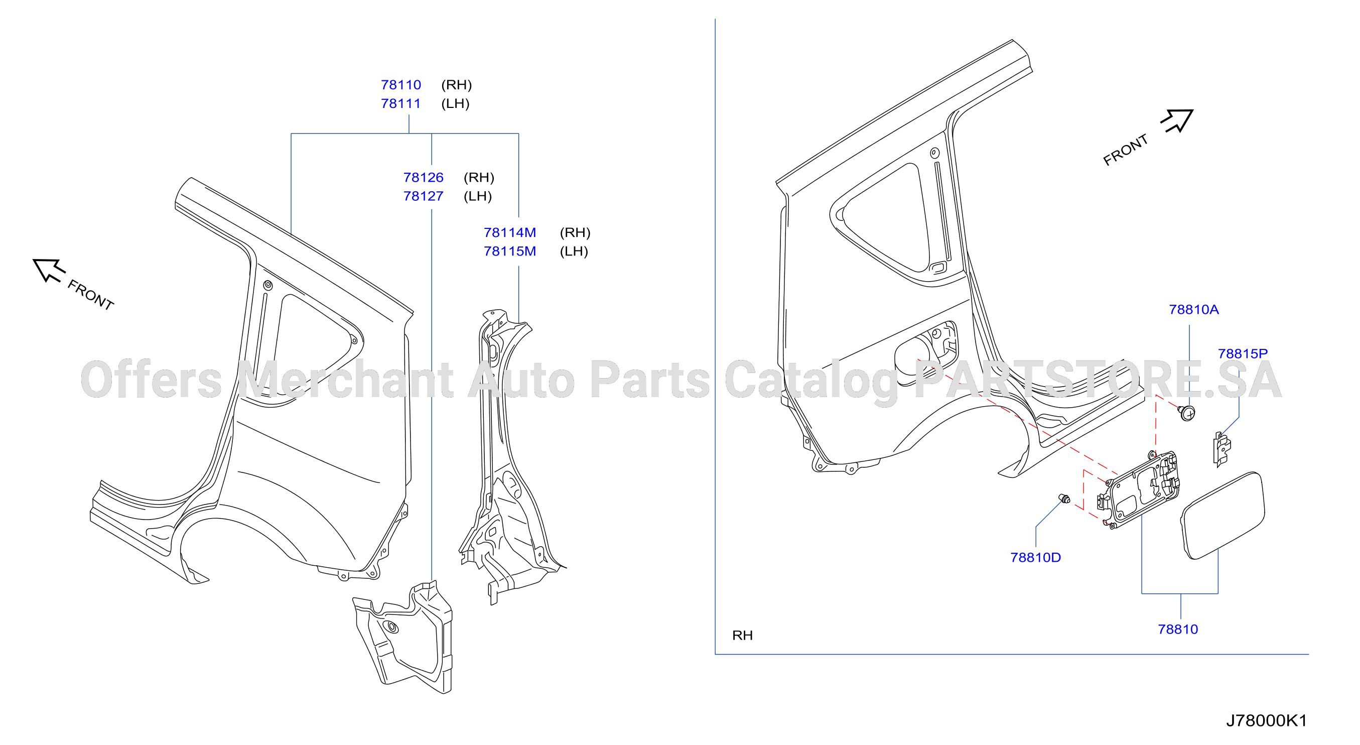 Rear Fender Fitting