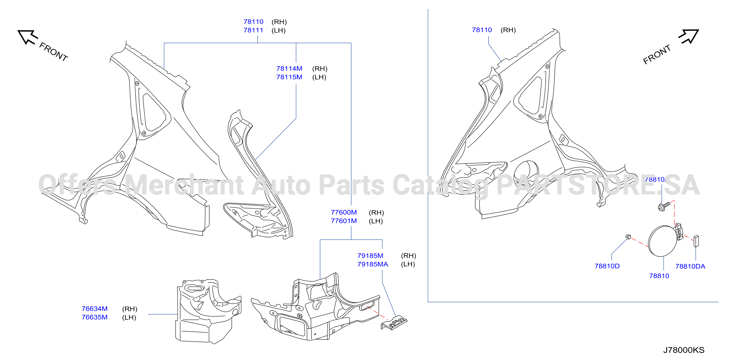 Rear Fender Fitting