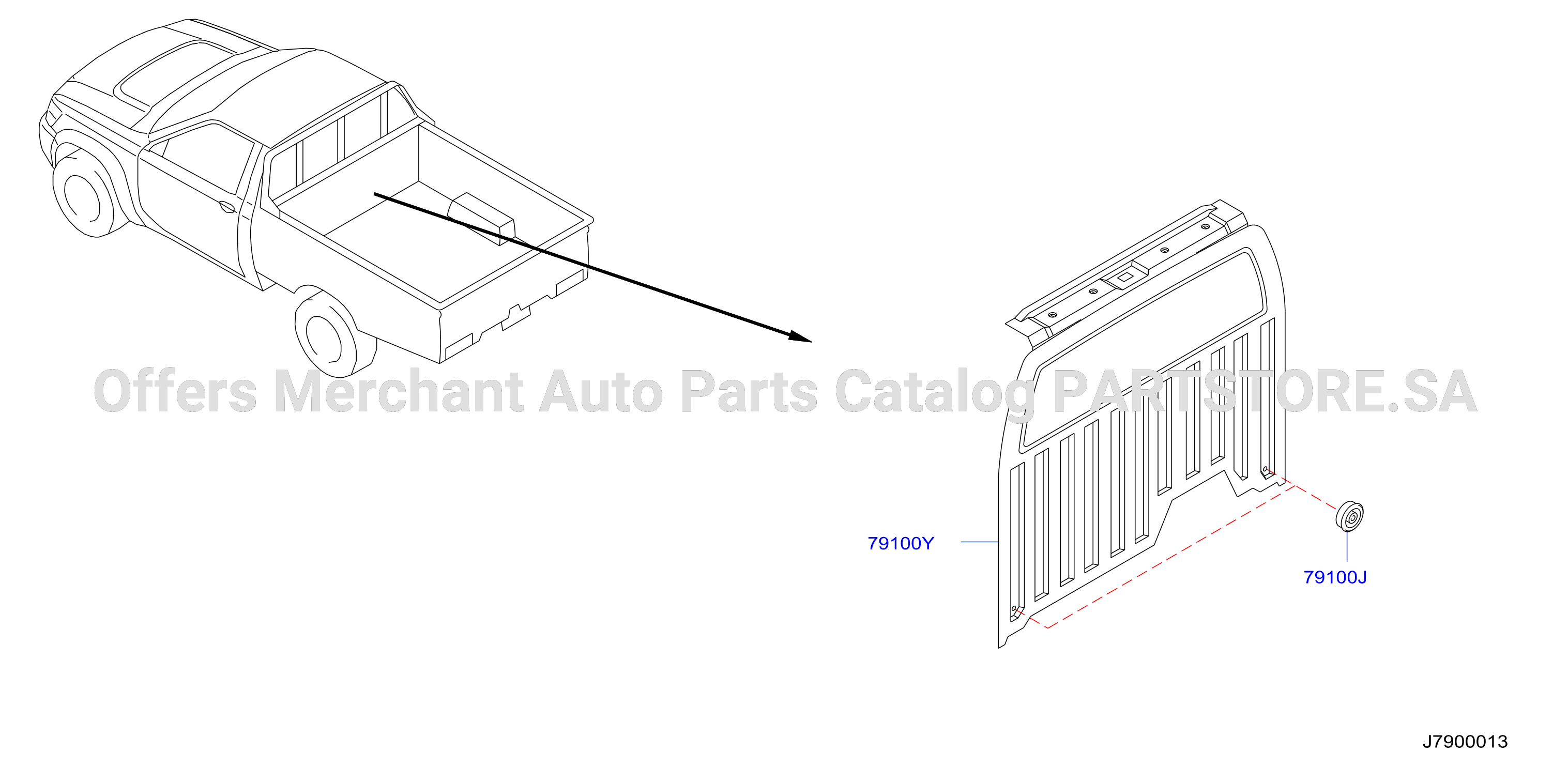 Rear Back Panel Fitting
