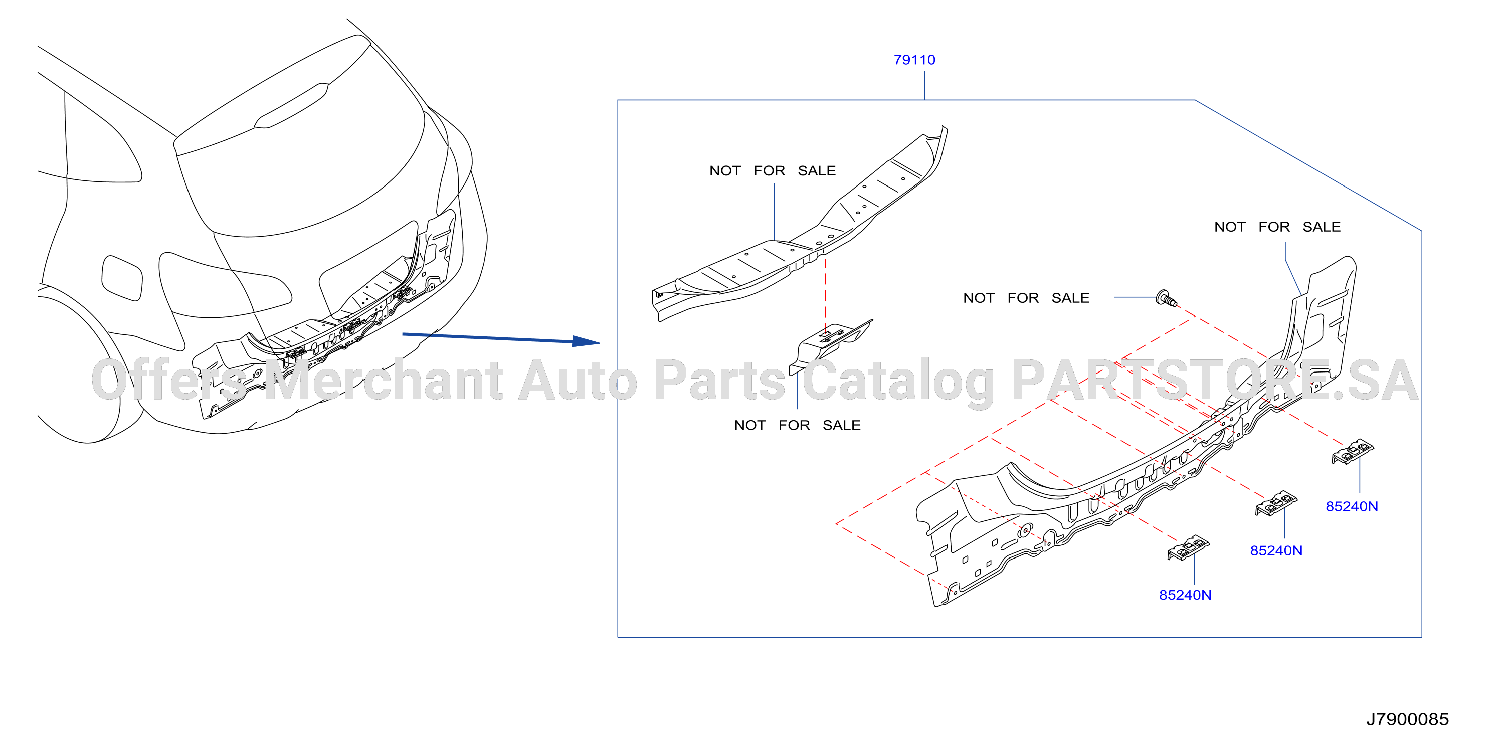 Rear Back Panel Fitting