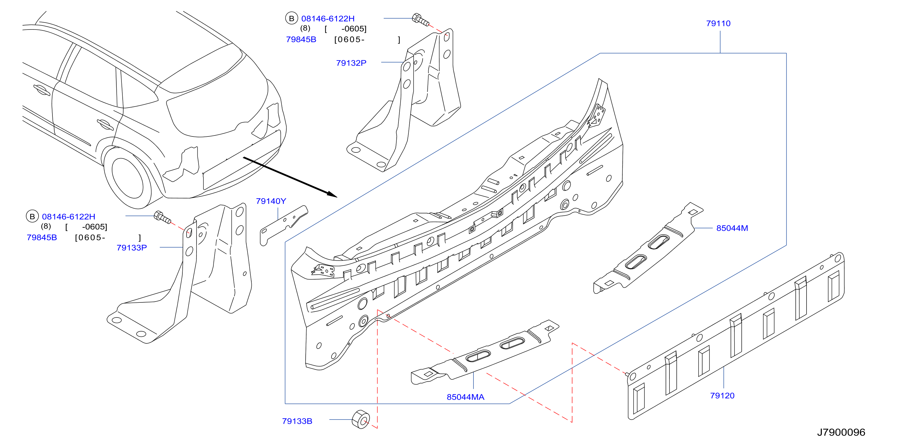Rear Back Panel Fitting Gcc