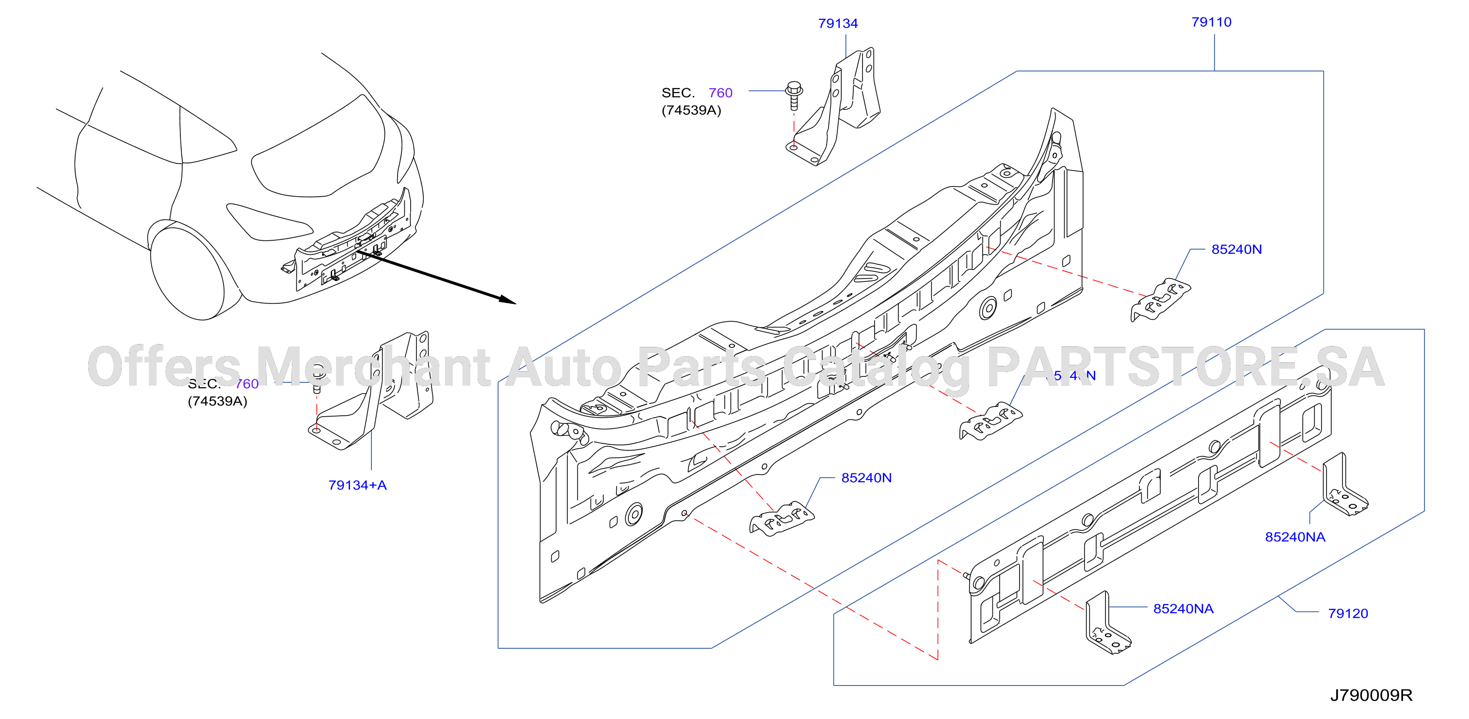 Rear Back Panel Fitting