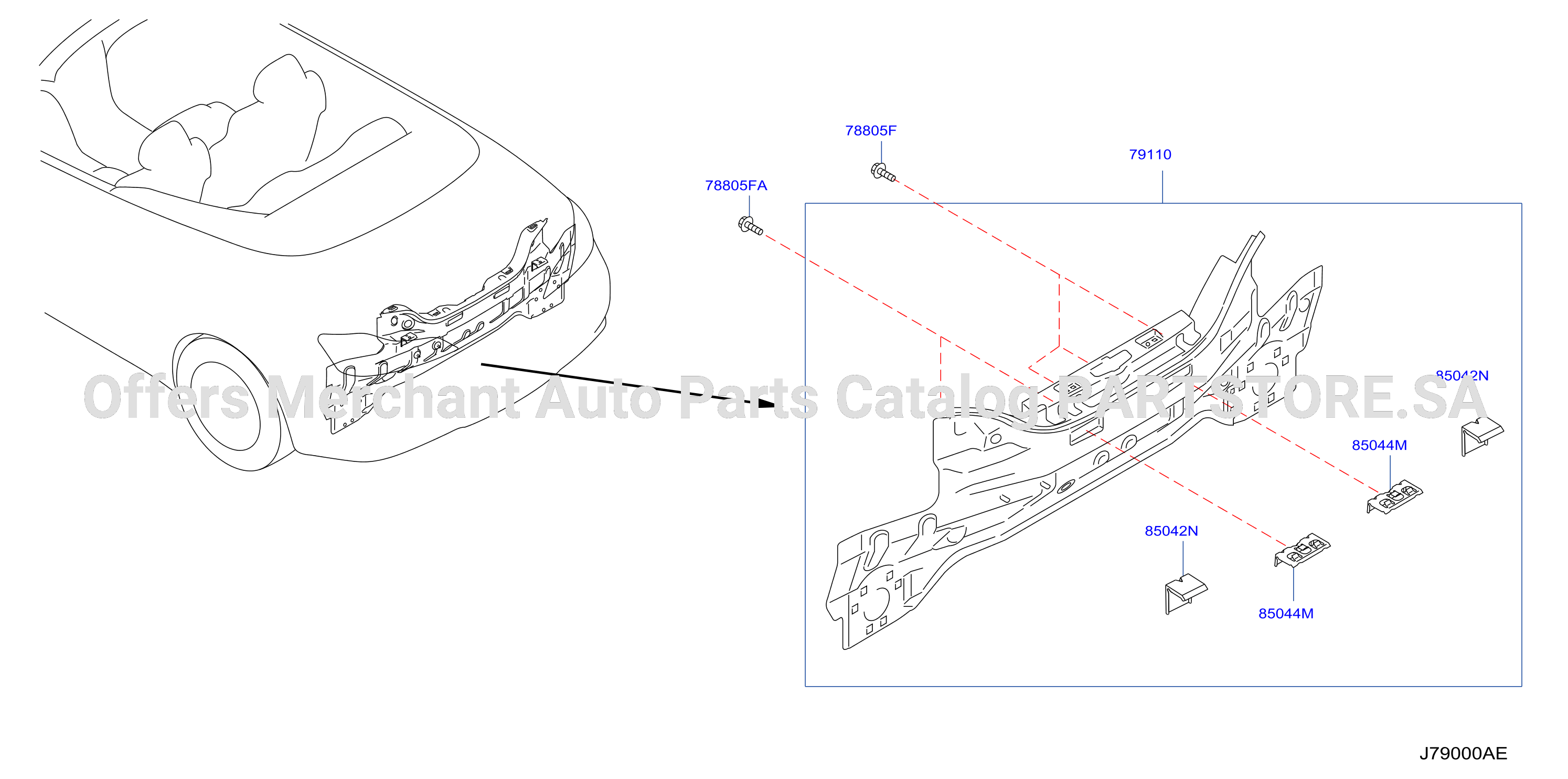 Rear Back Panel Fitting