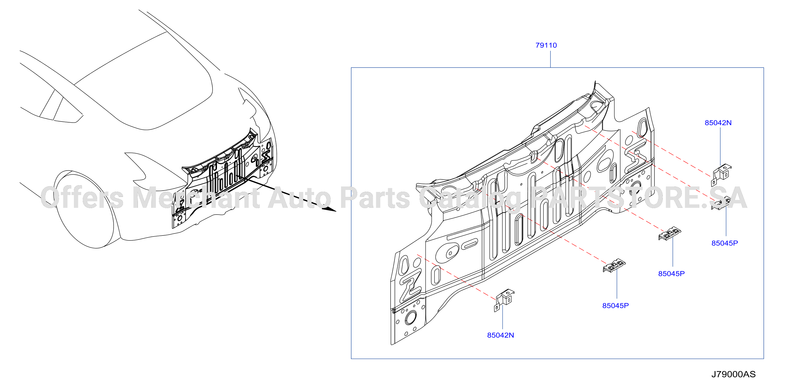 Rear Back Panel Fitting