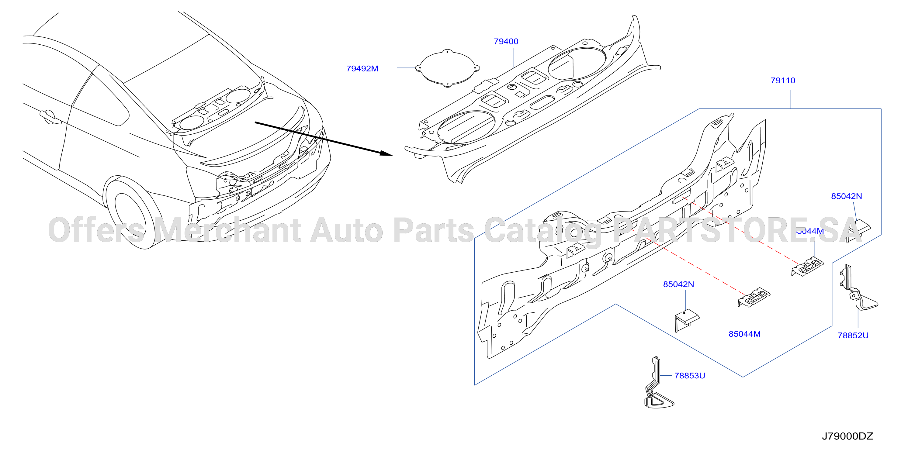 Rear Back Panel Fitting