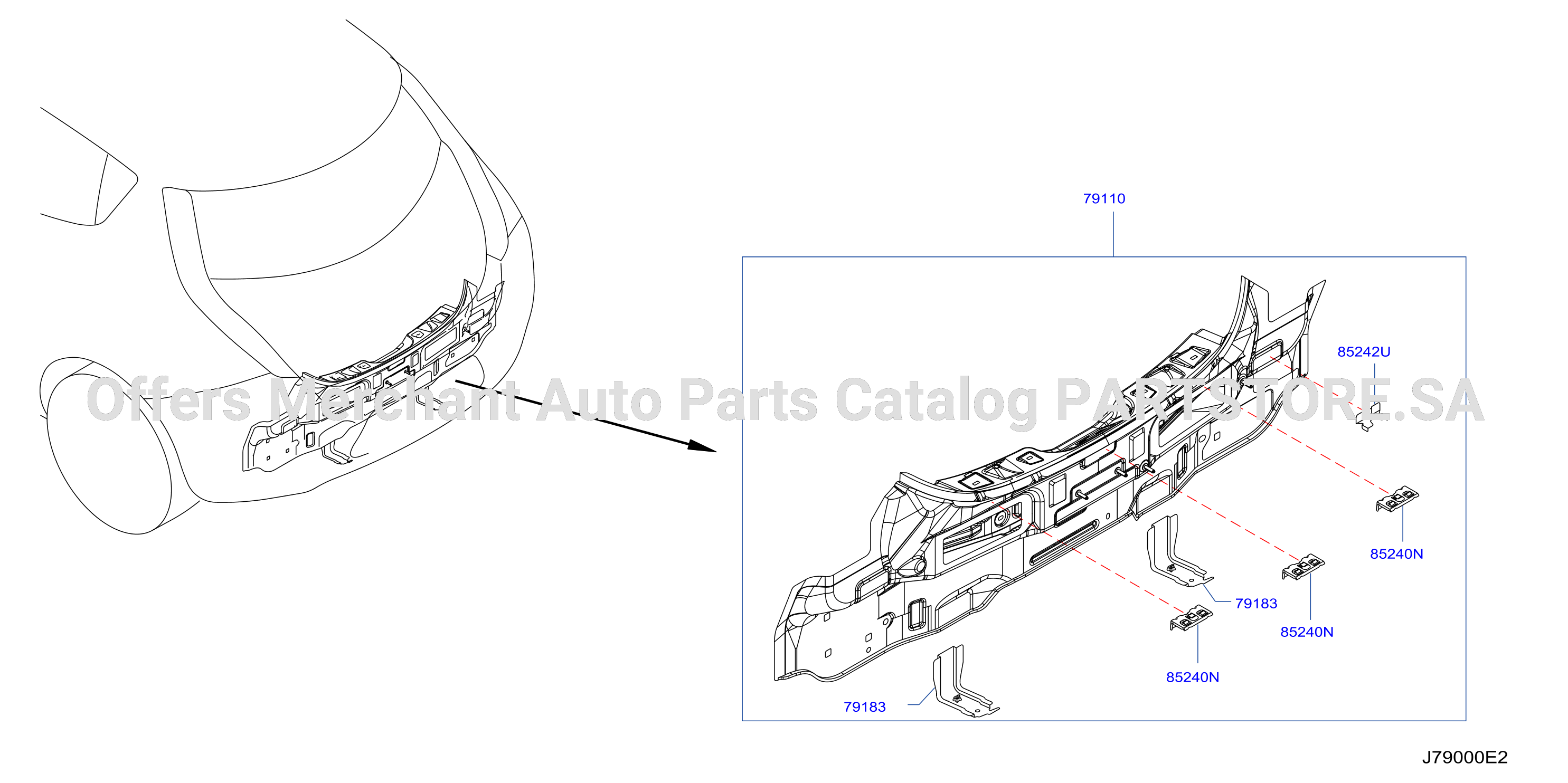 Rear Back Panel Fitting