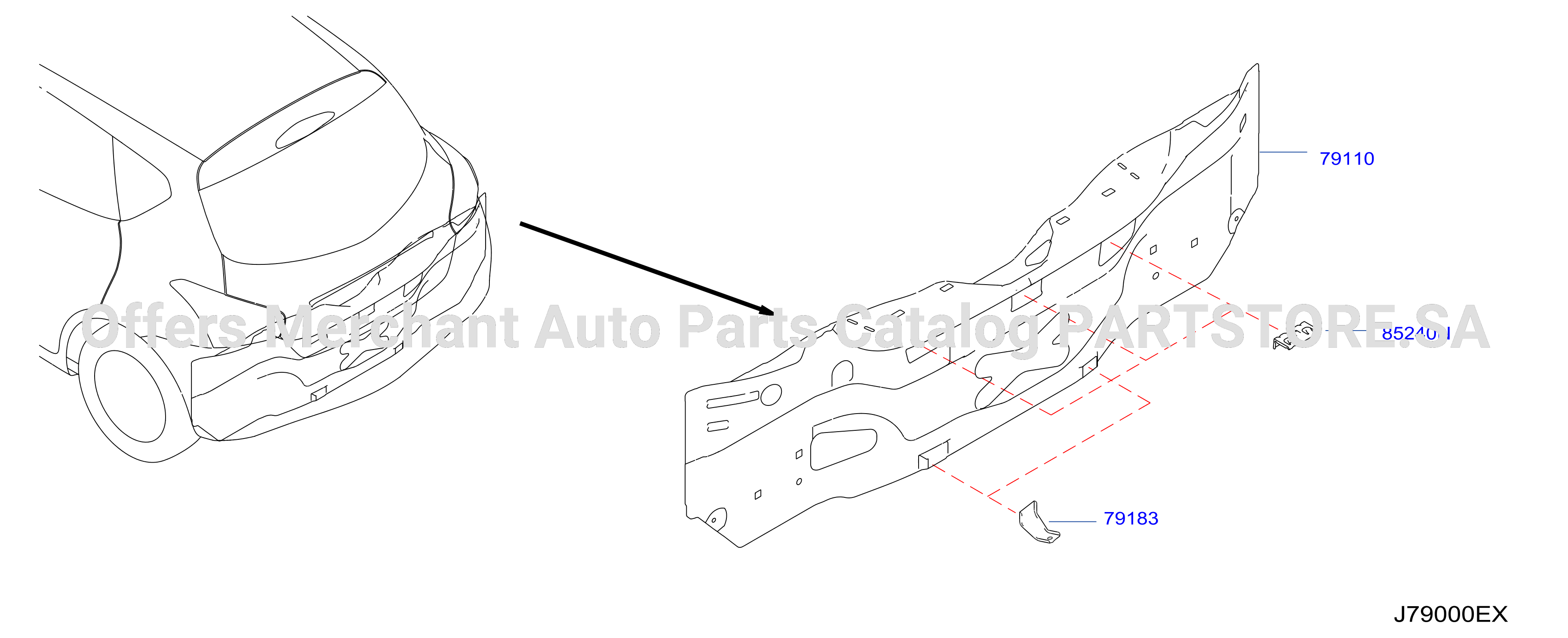 Rear Back Panel Fitting