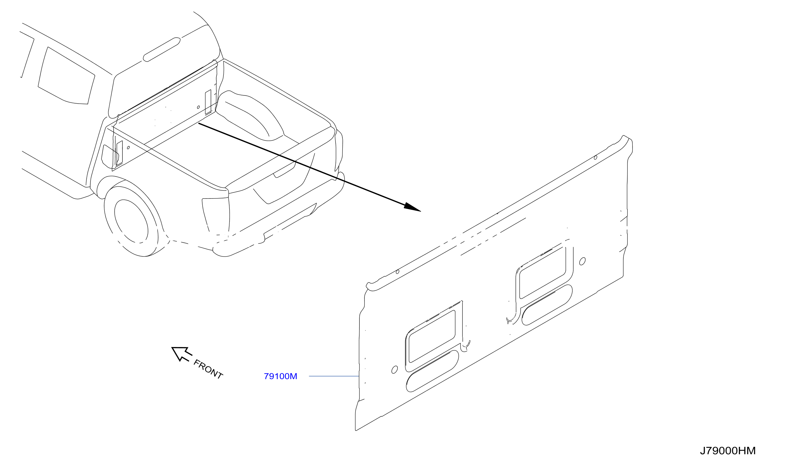 Rear Back Panel Fitting