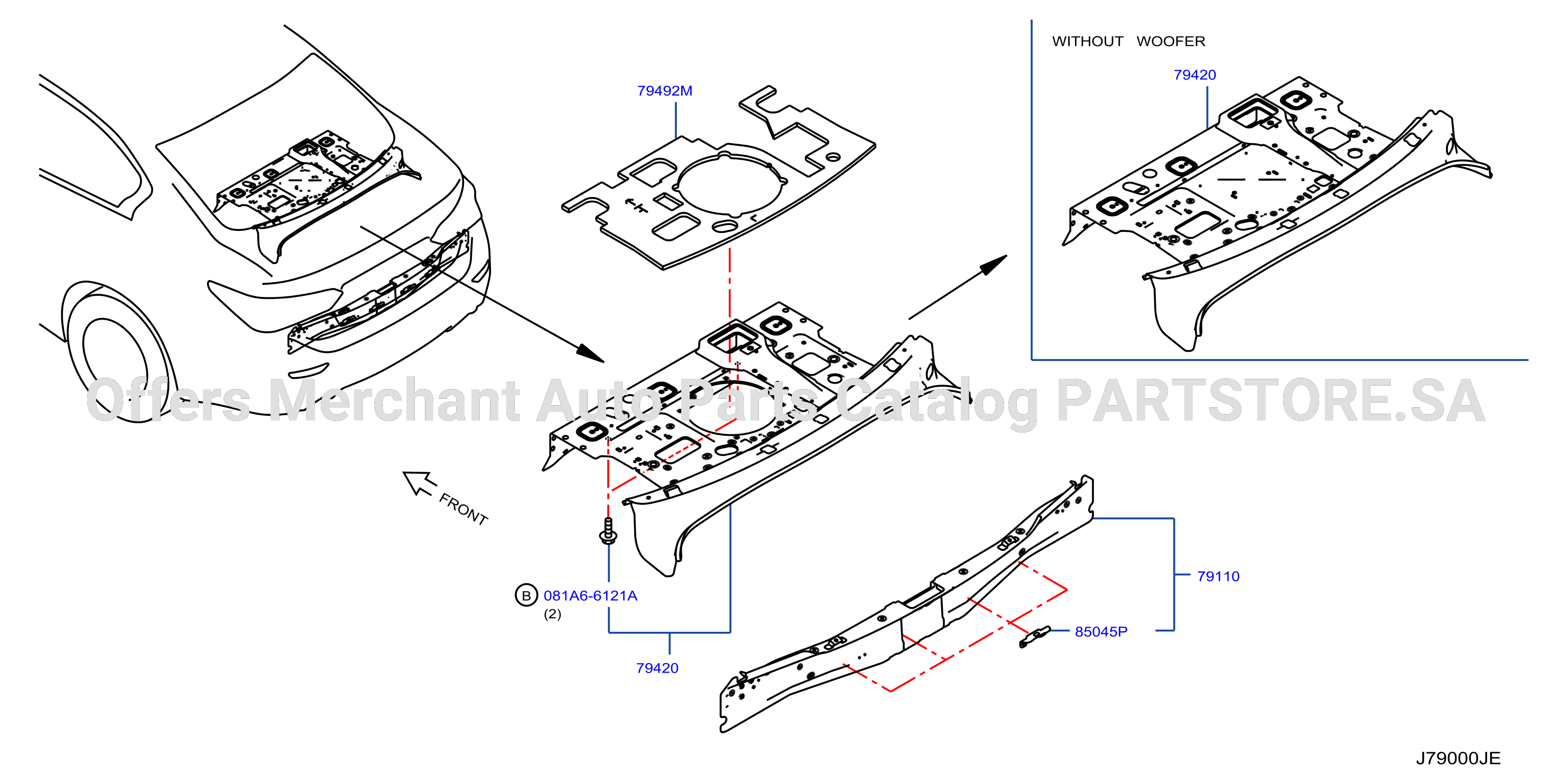 Rear Back Panel Fitting