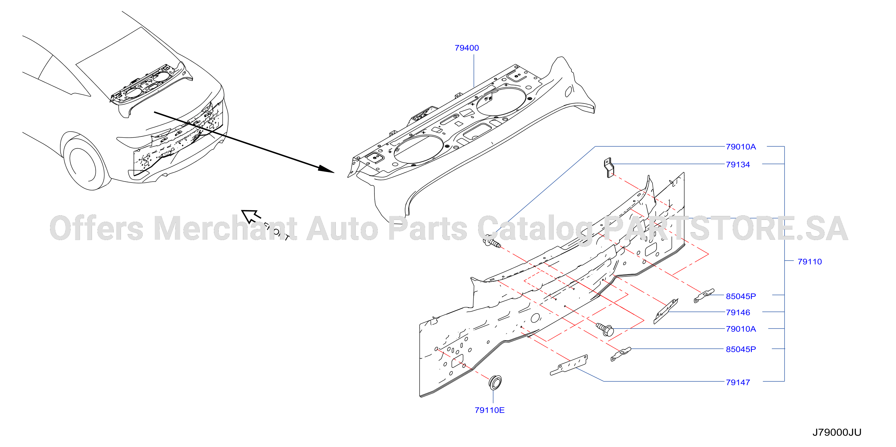Rear Back Panel Fitting