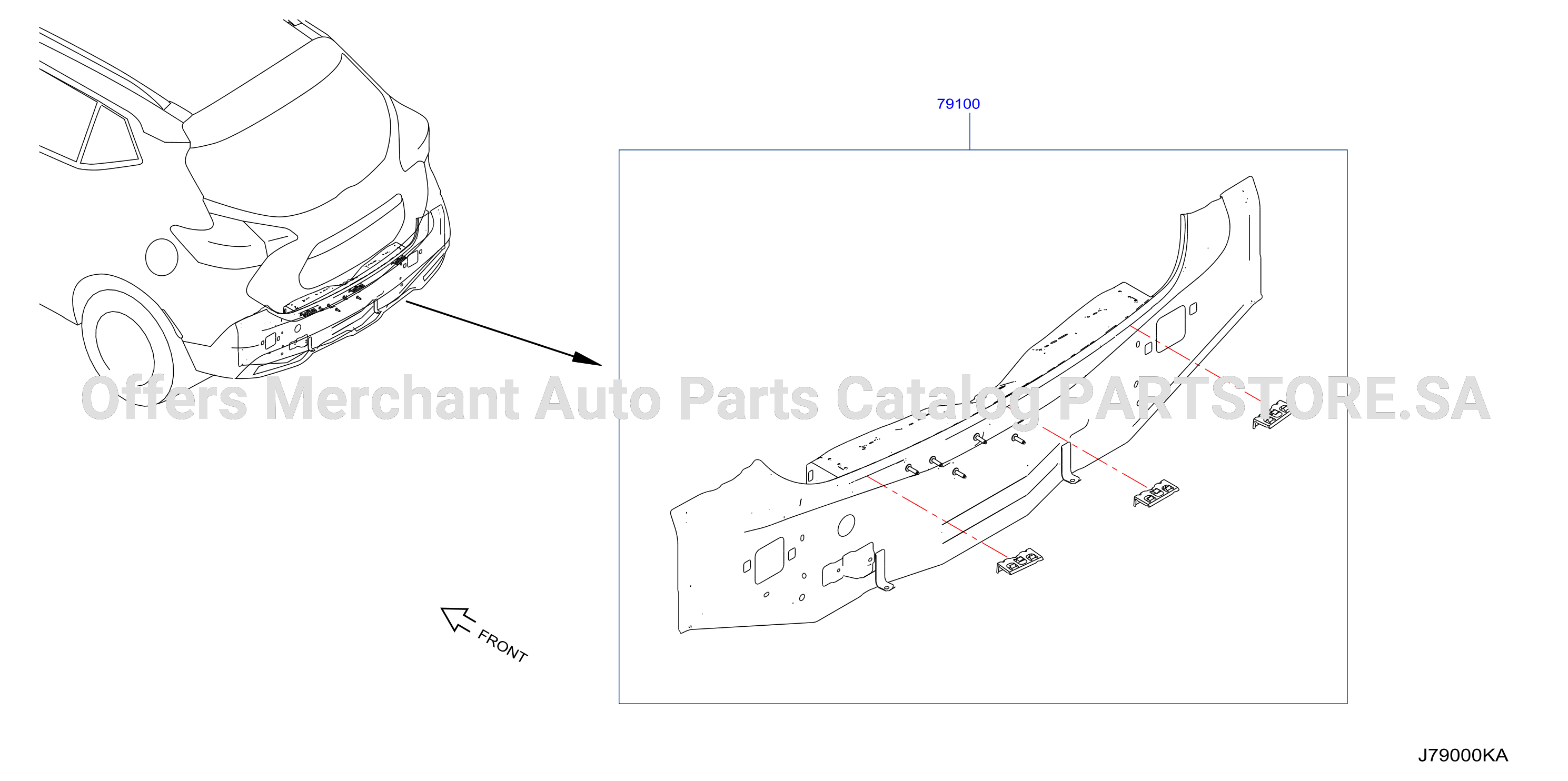 Rear Back Panel Fitting