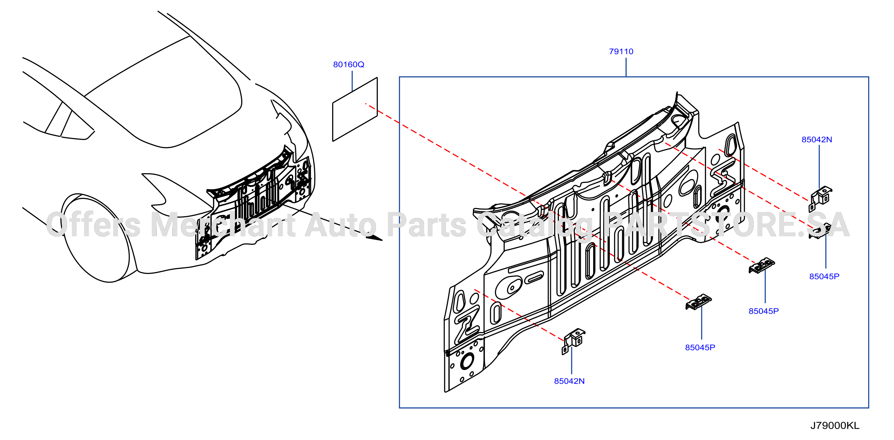 Rear Back Panel Fitting