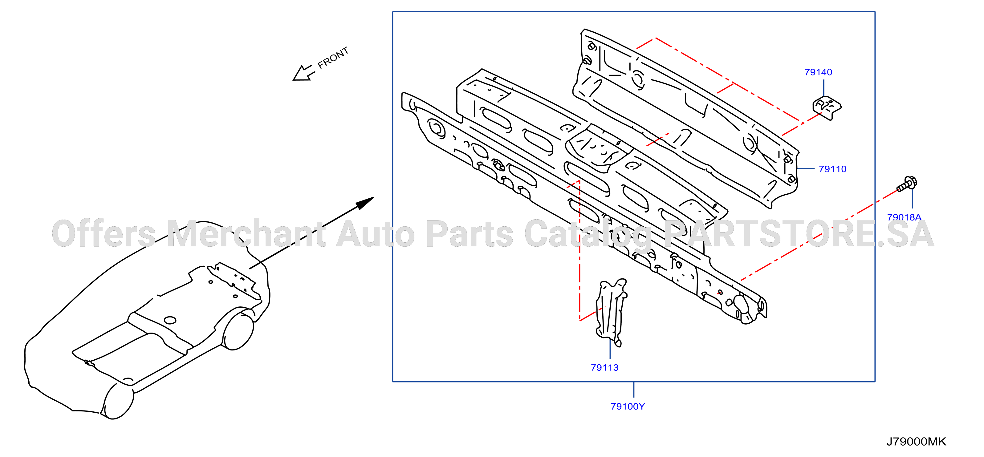 Rear Back Panel Fitting