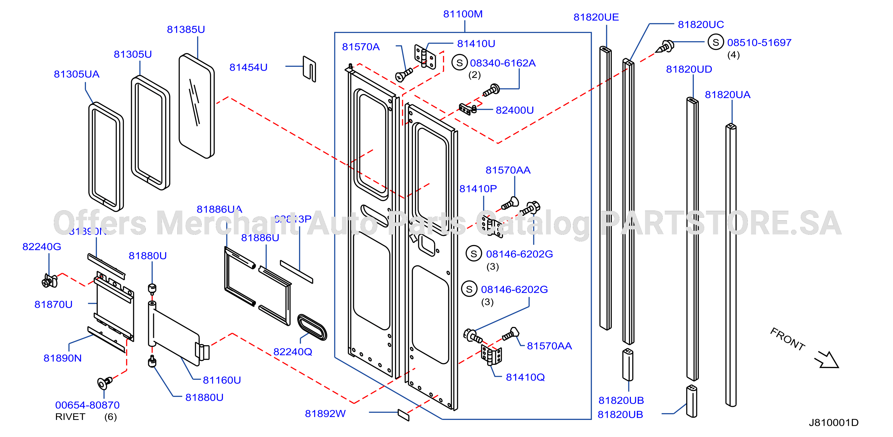 Entrance Door Folding Door