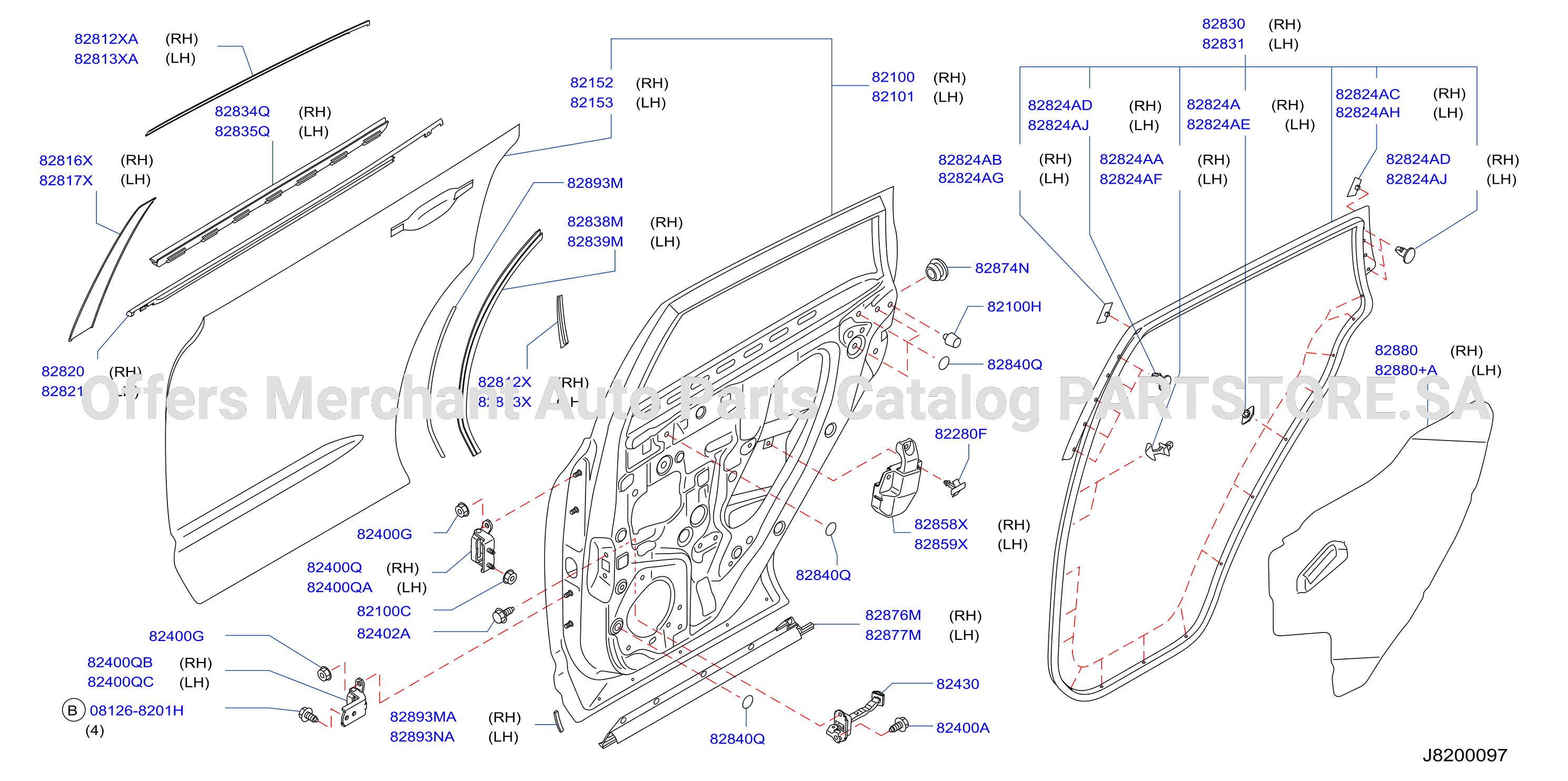Rear Door Panel Fitting