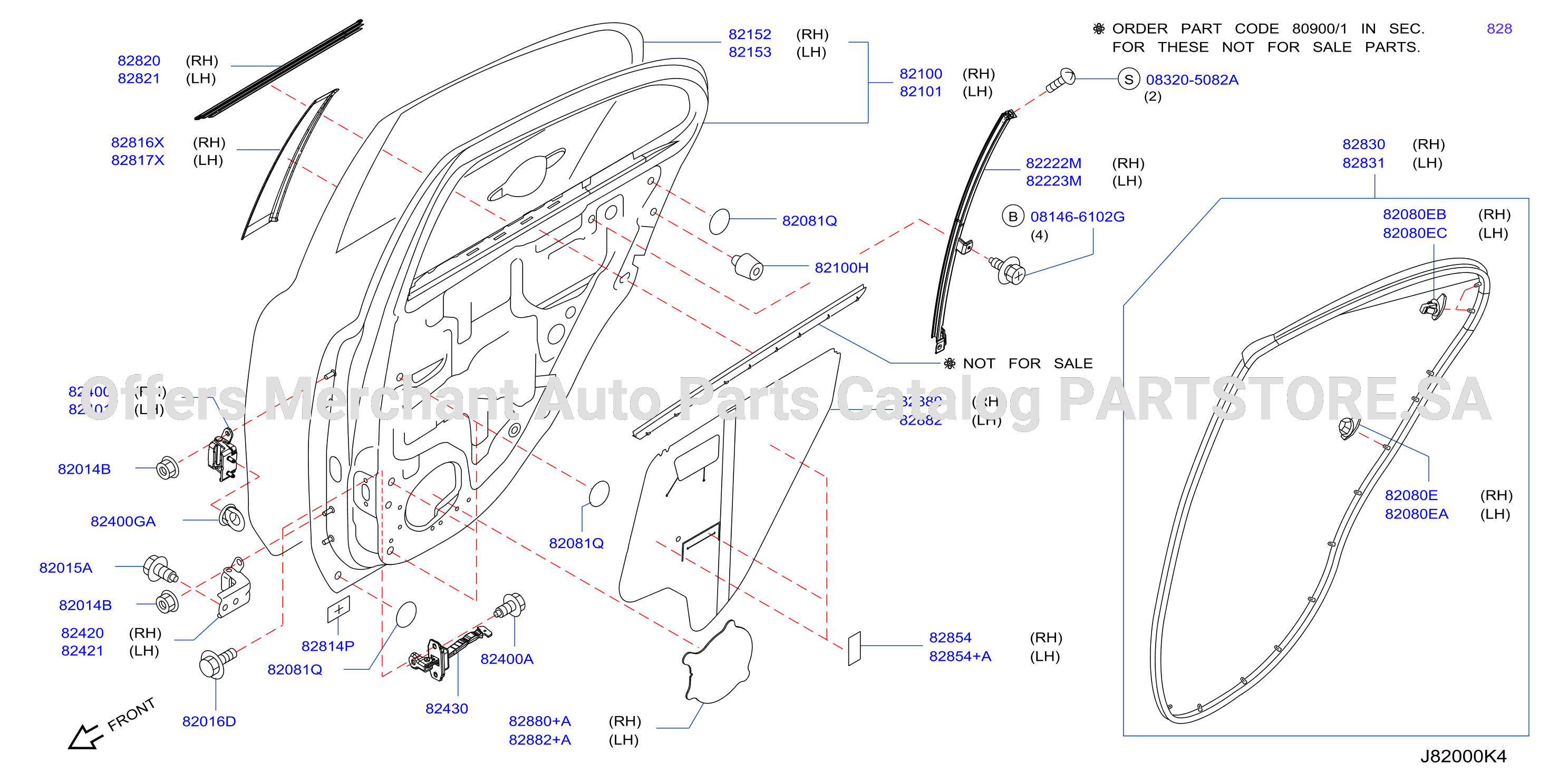 Rear Door Panel Fitting