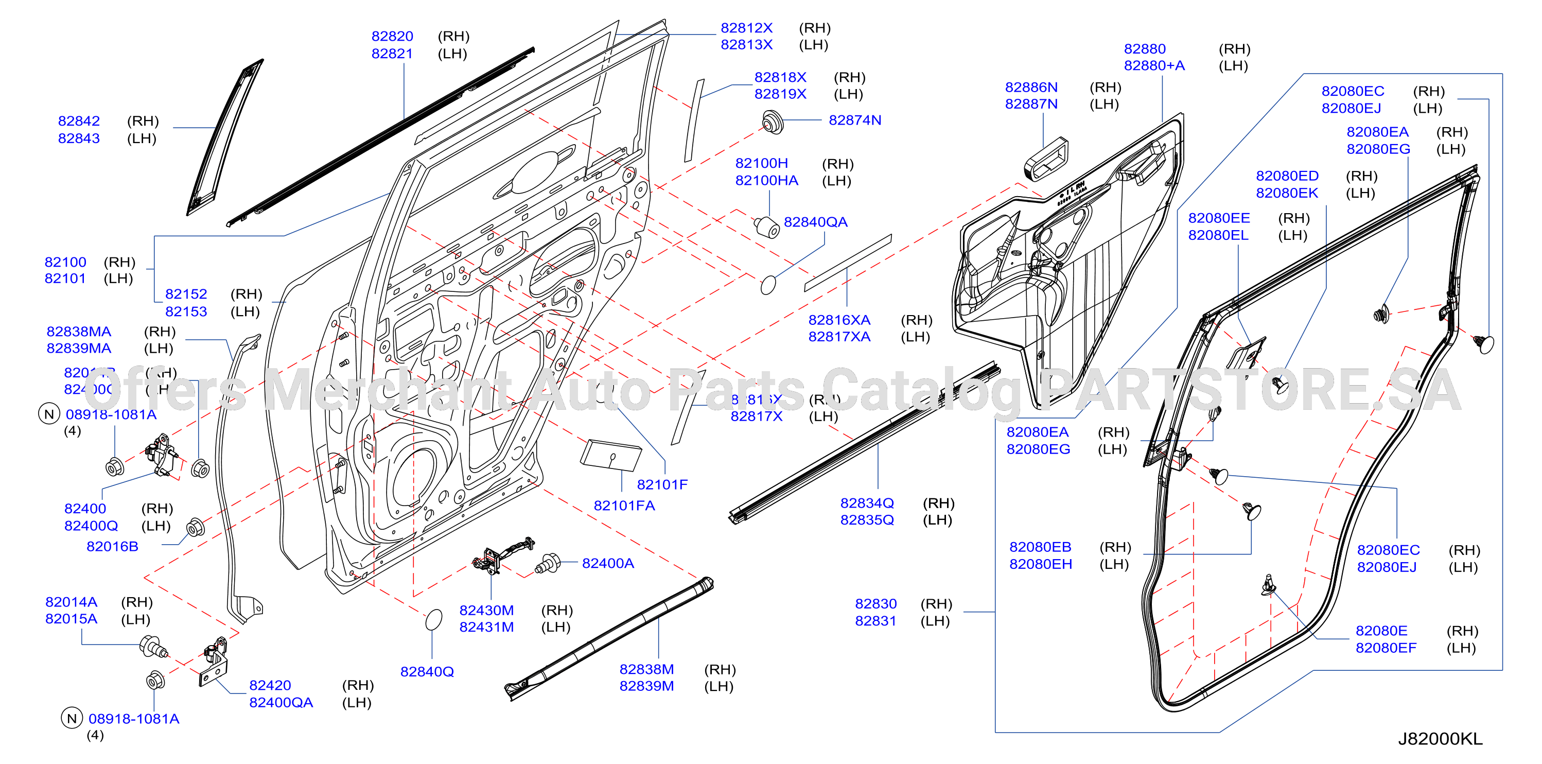 Rear Door Panel Fitting