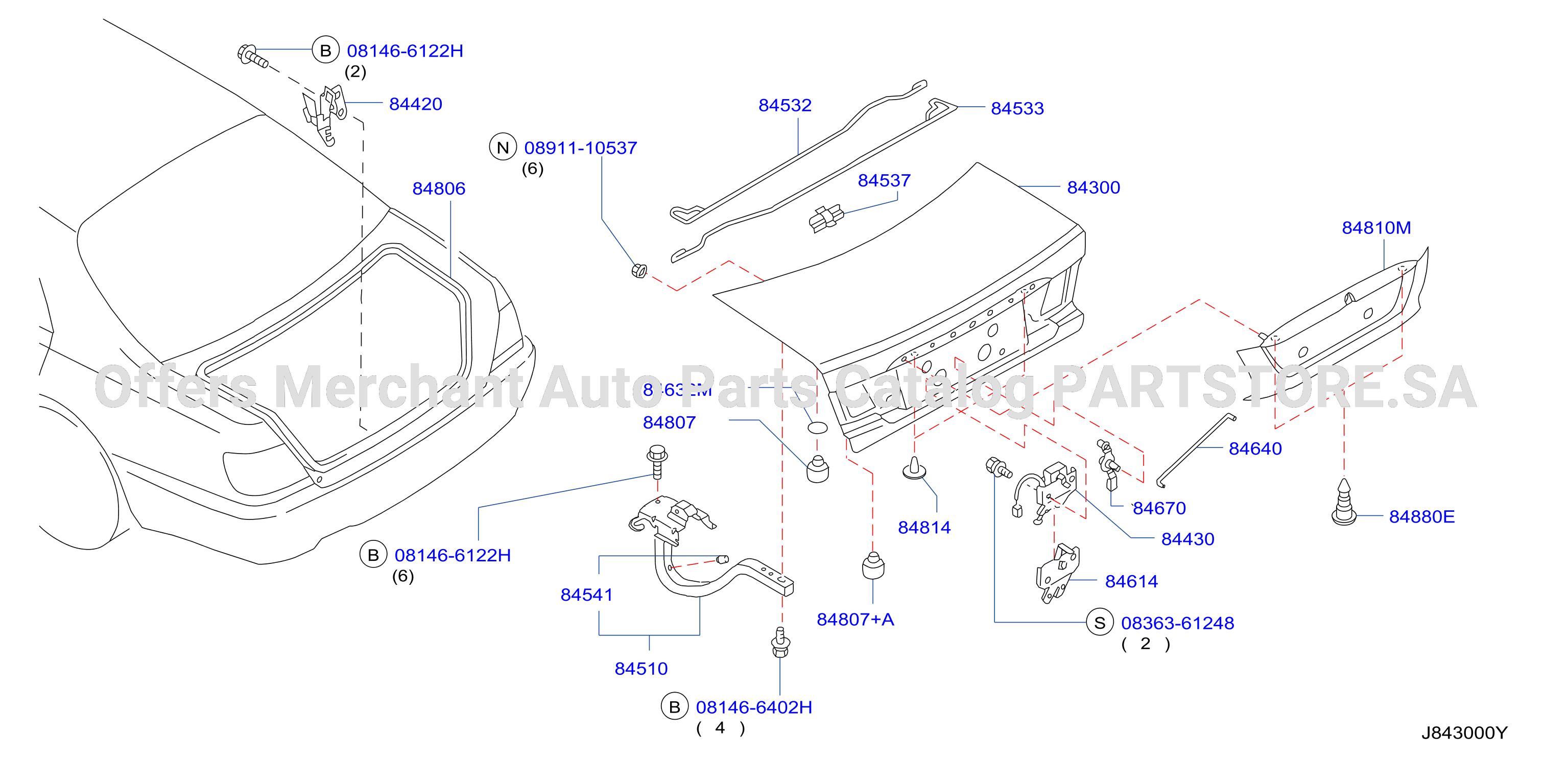 Trunk Lid Fitting