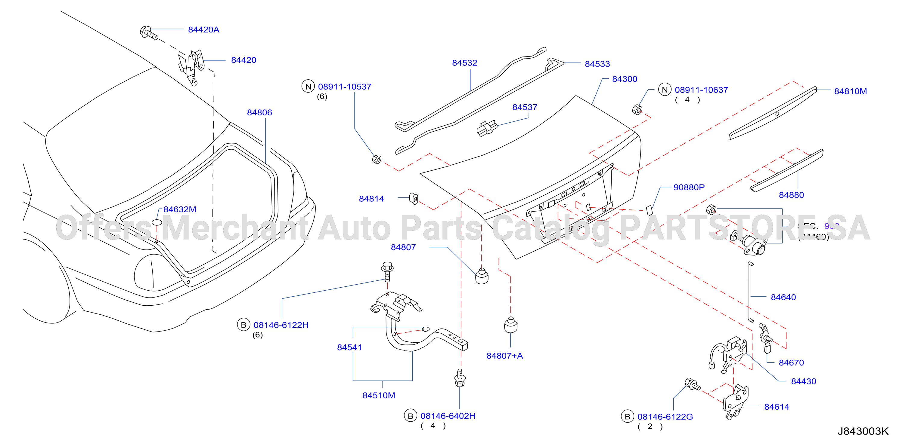 Trunk Lid Fitting