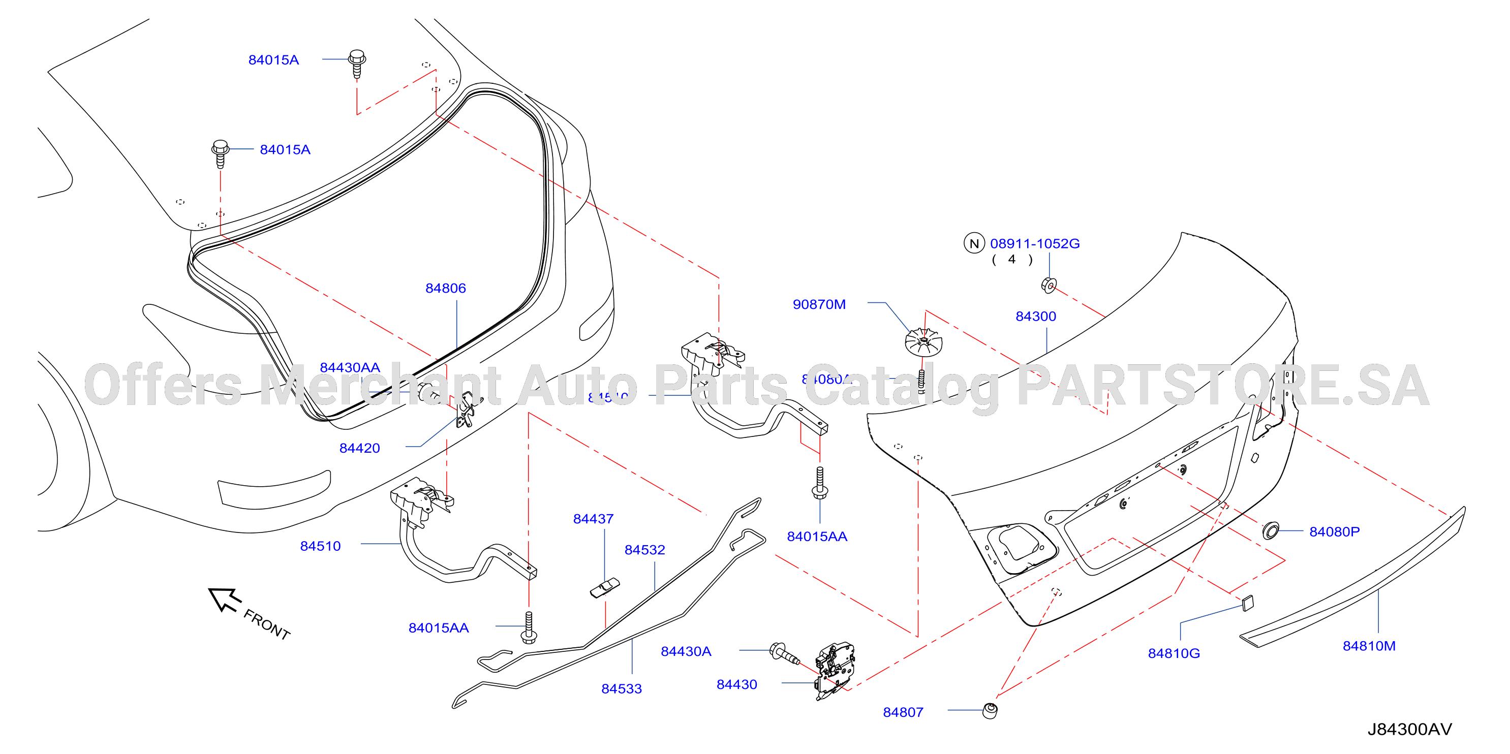 Trunk Lid Fitting