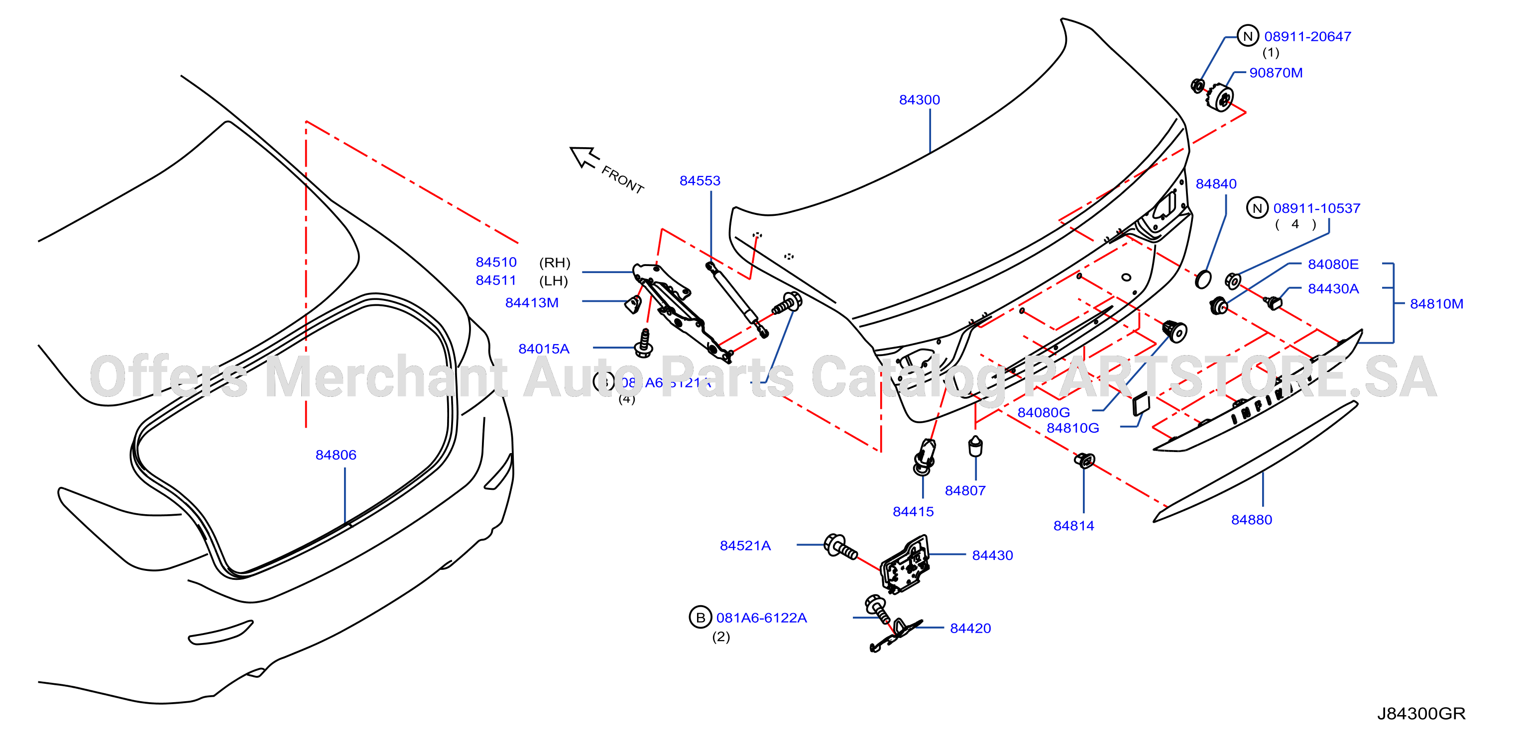 Trunk Lid Fitting Hev Eng