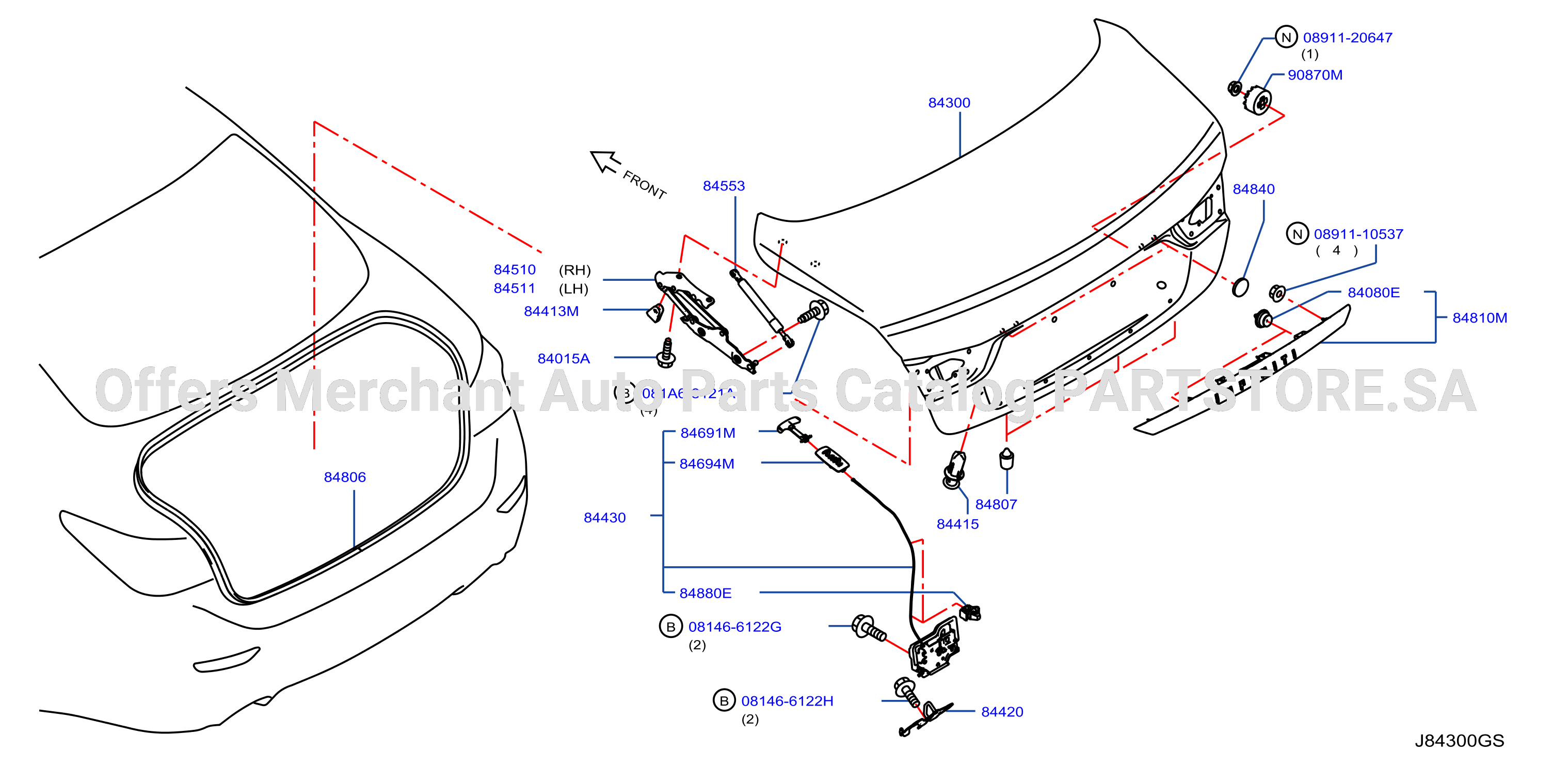 Trunk Lid Fitting