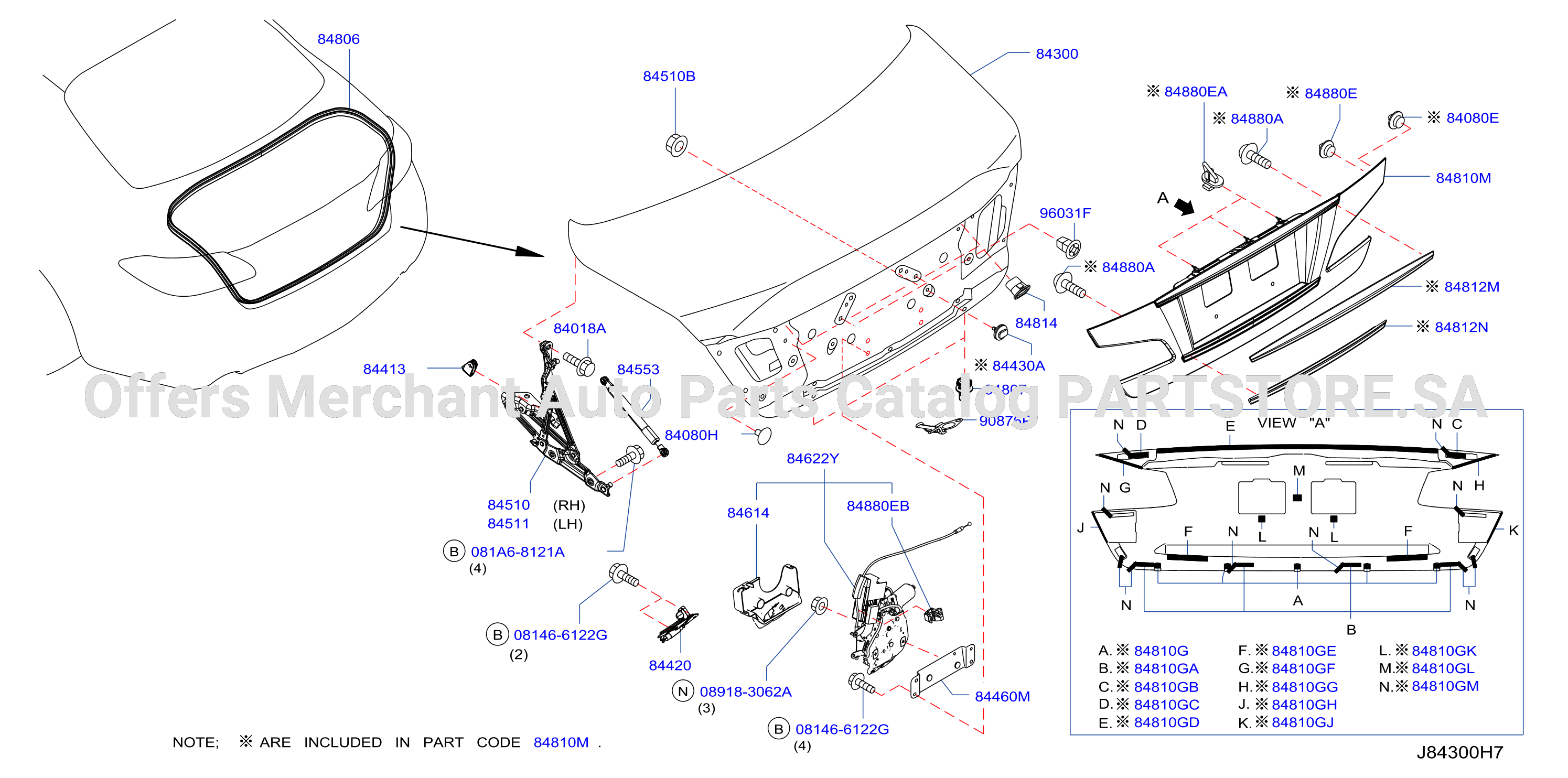 Trunk Lid Fitting