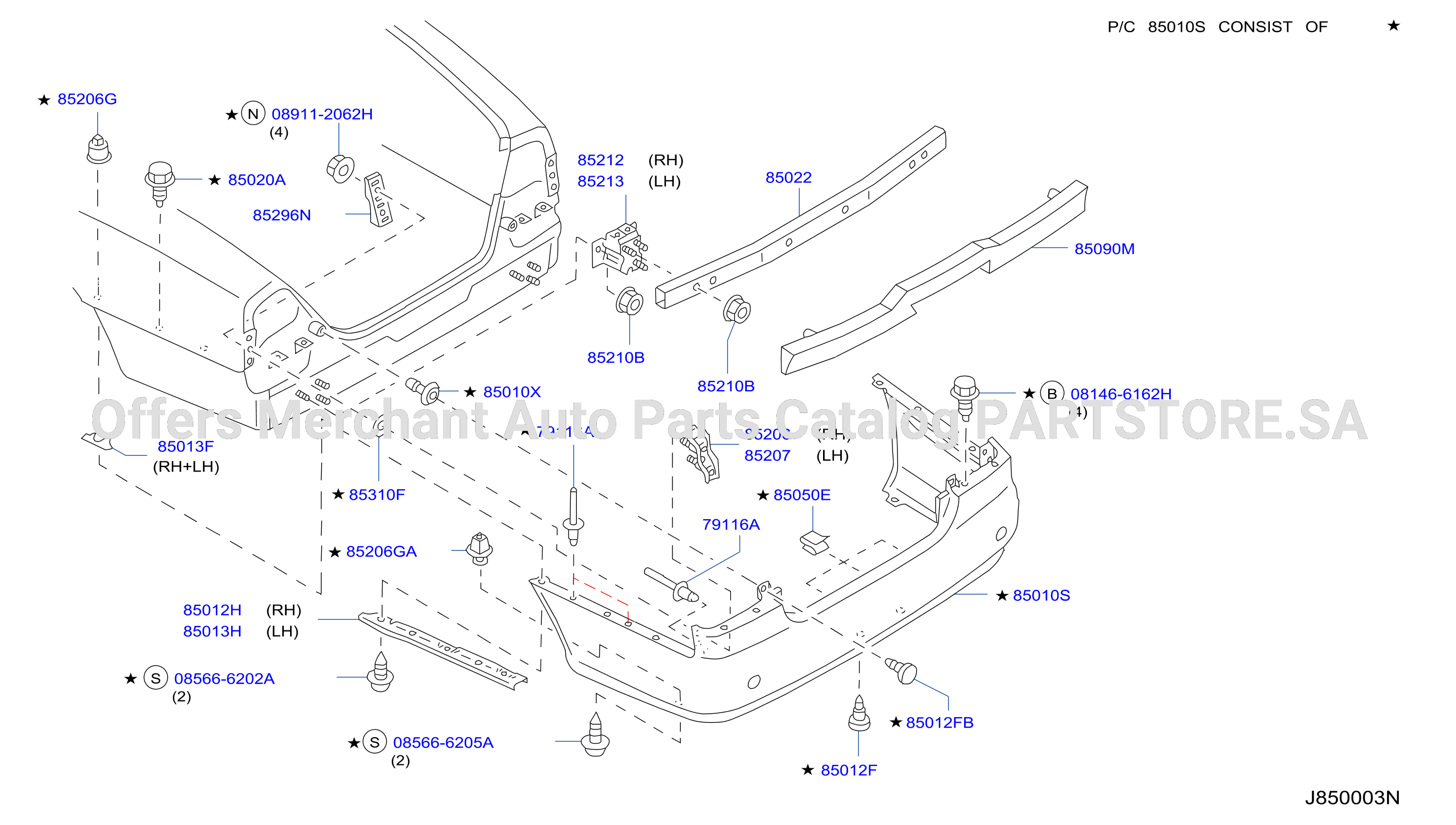 Rear Bumper