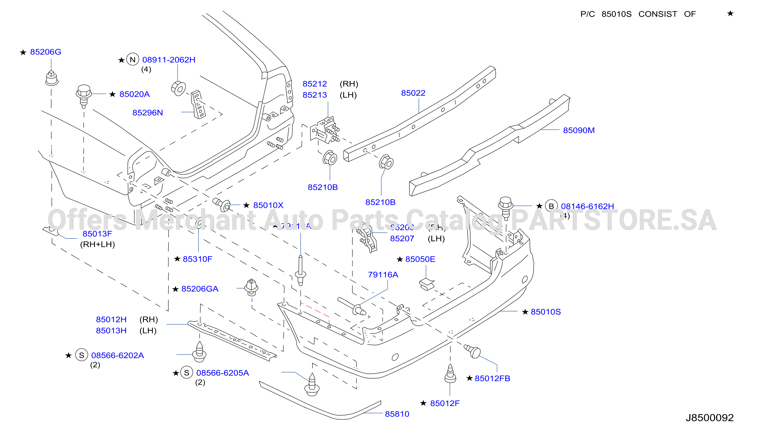 Rear Bumper