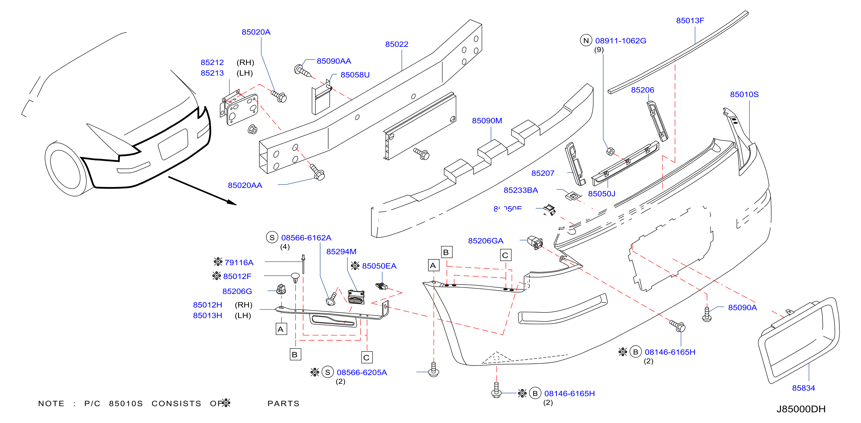 Rear Bumper Gen