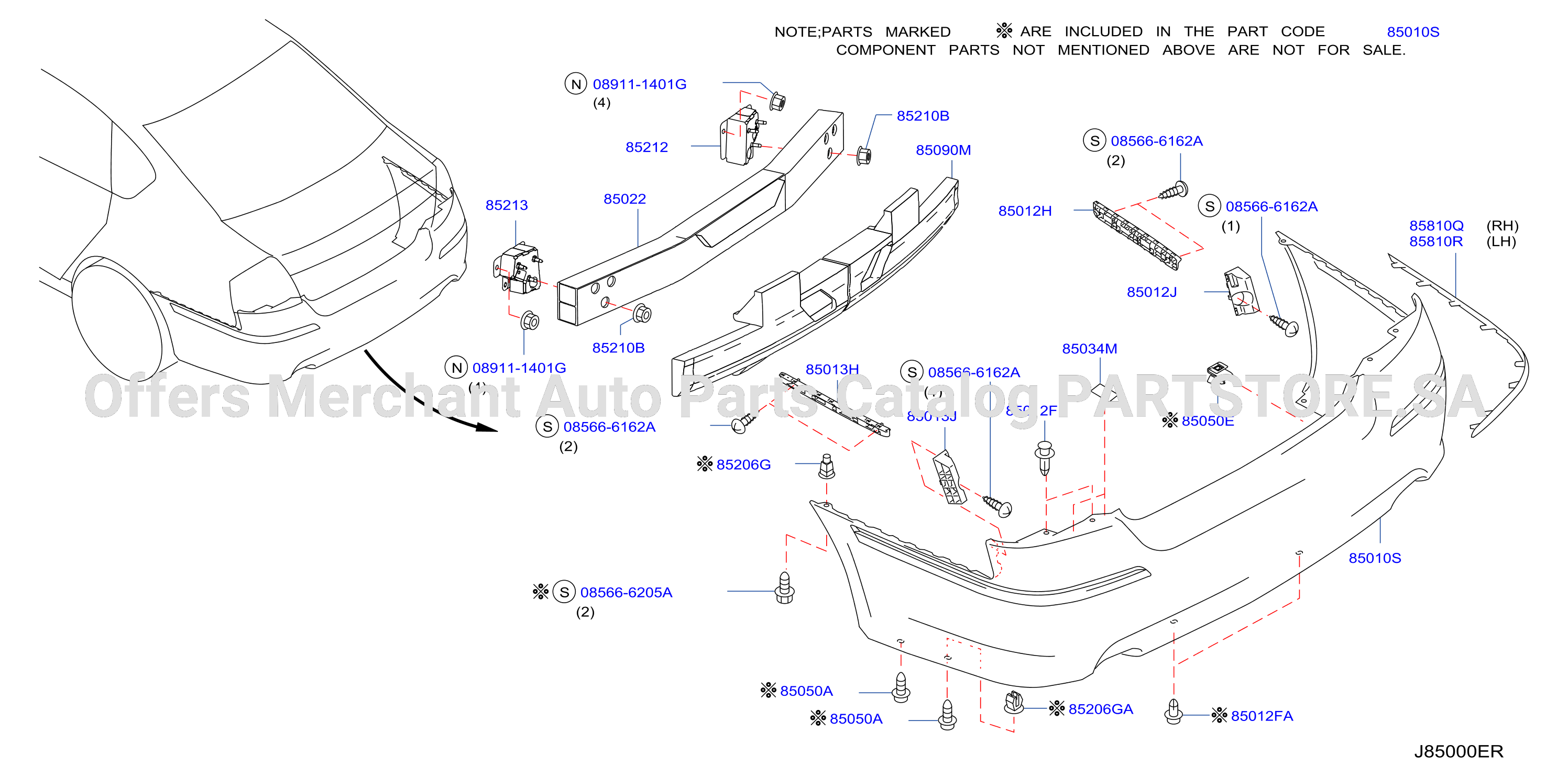 Rear Bumper Std