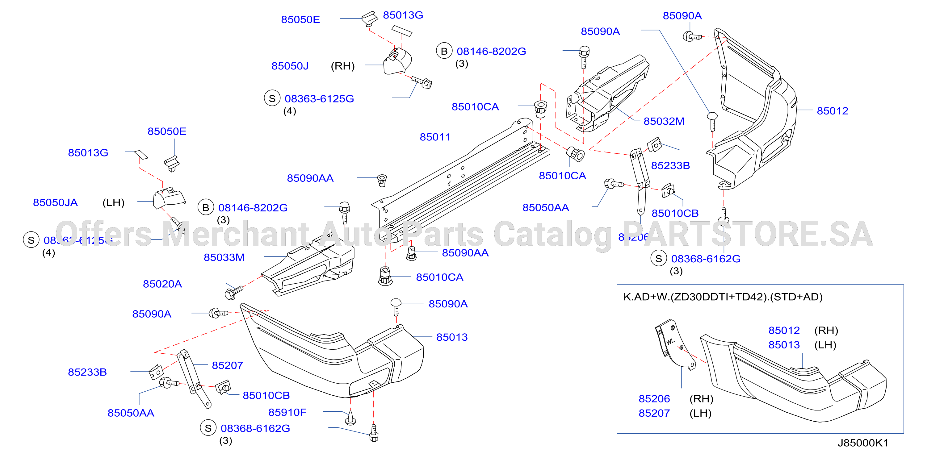 Rear Bumper A
