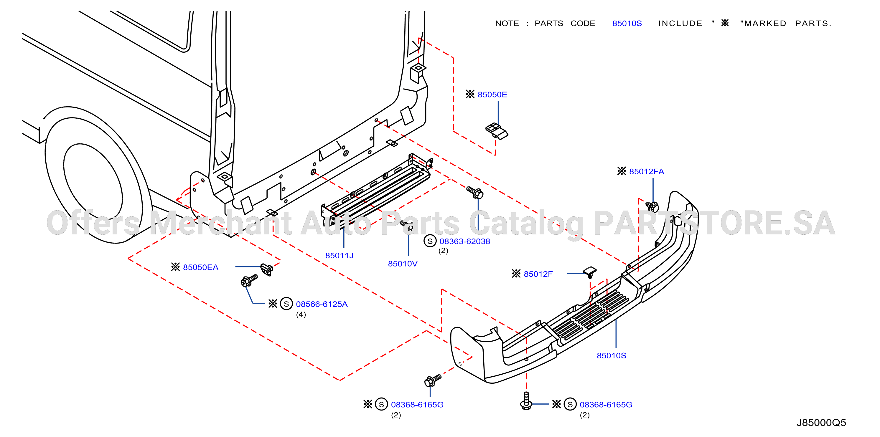 Rear Bumper