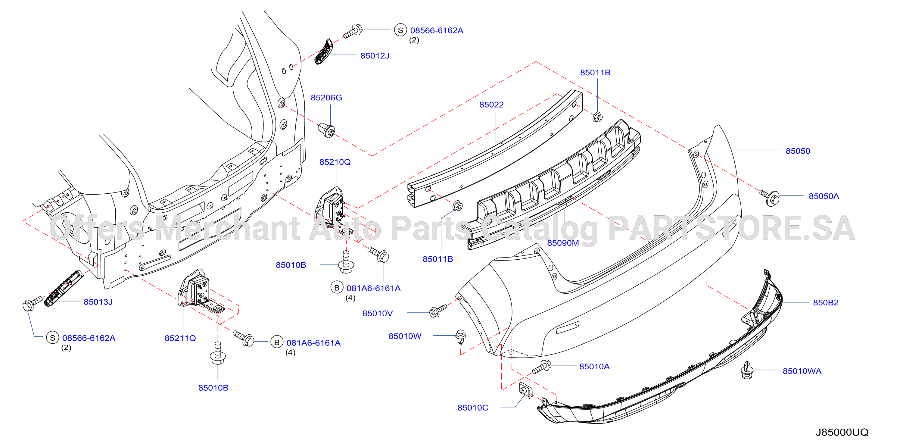 Rear Bumper Kra