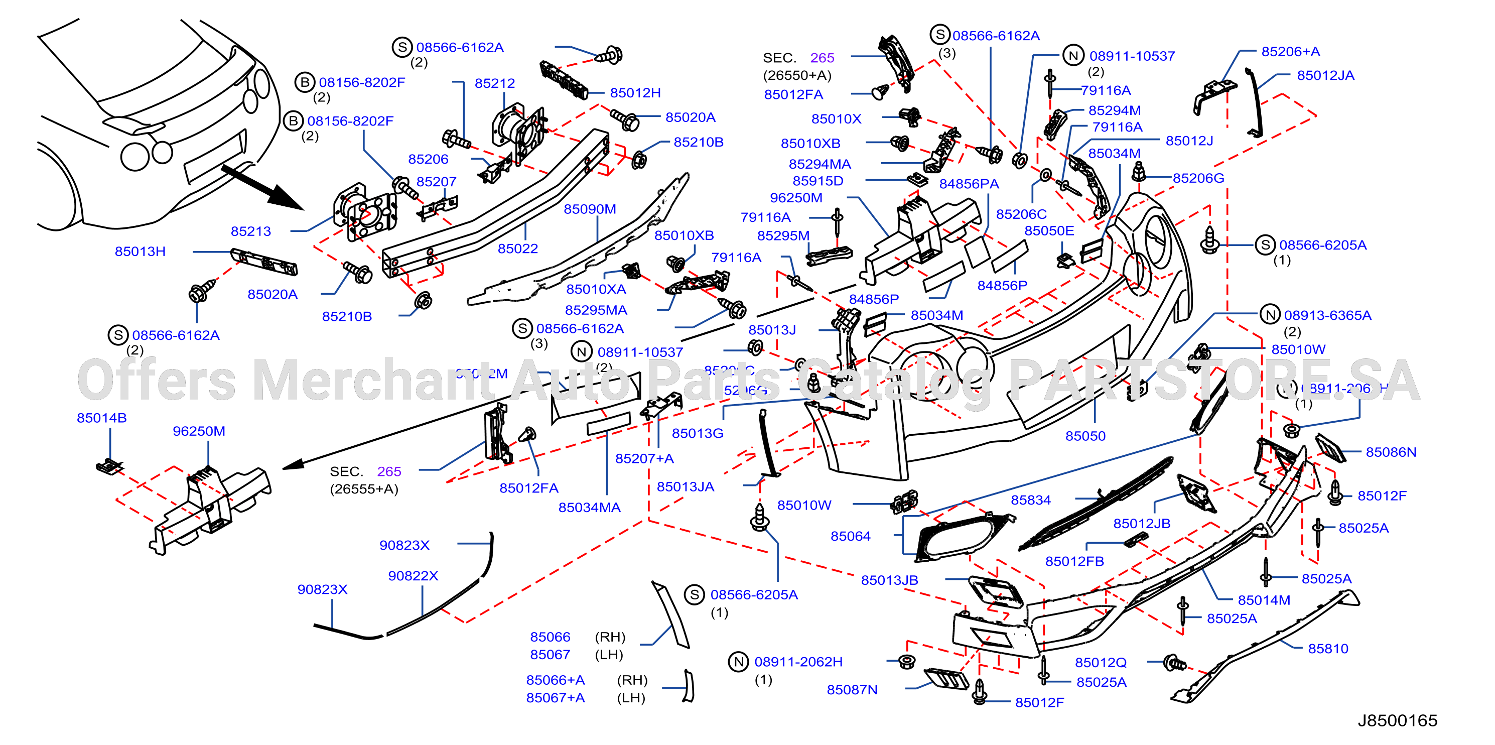 Rear Bumper Track