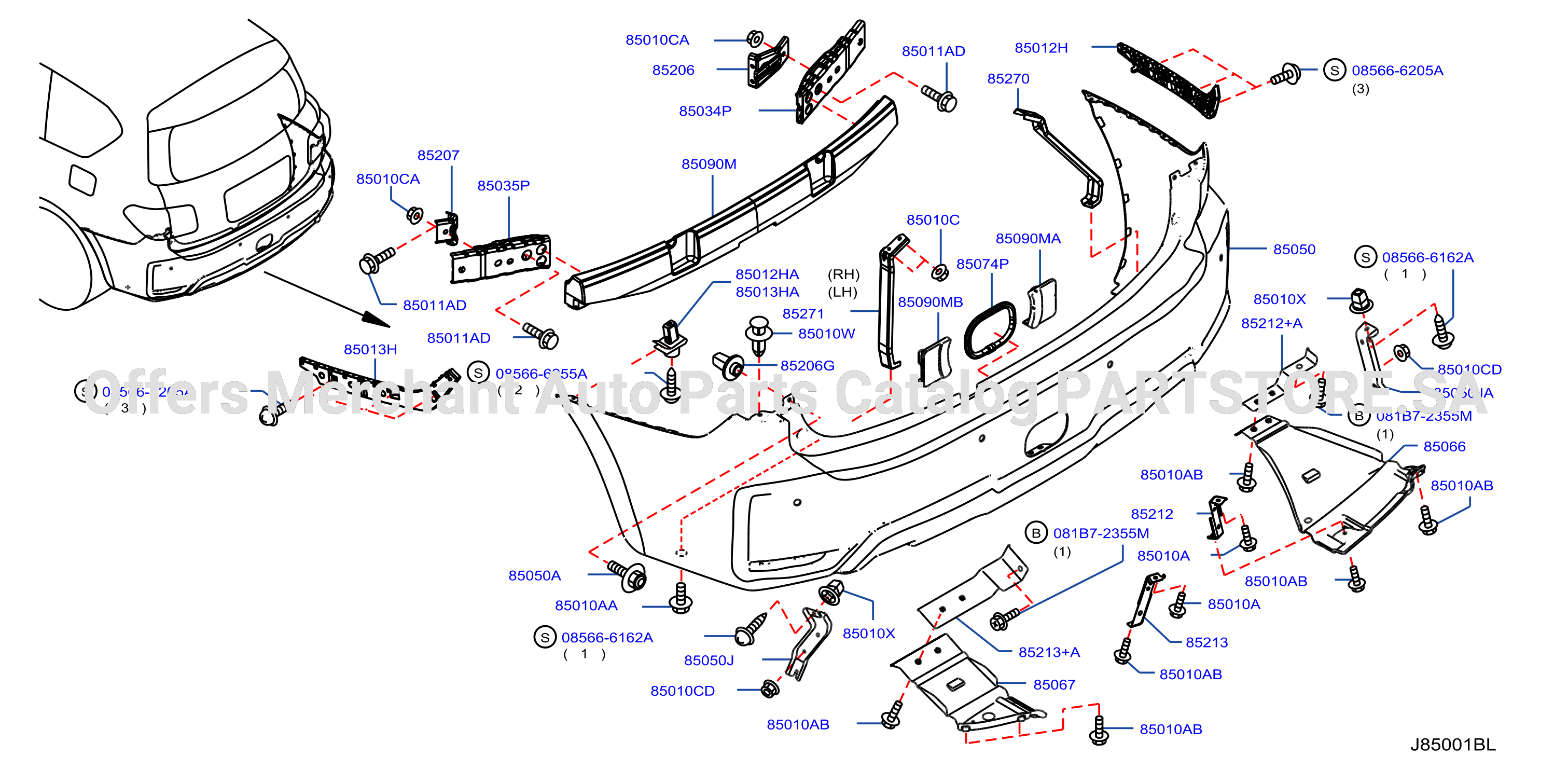 Rear Bumper Std