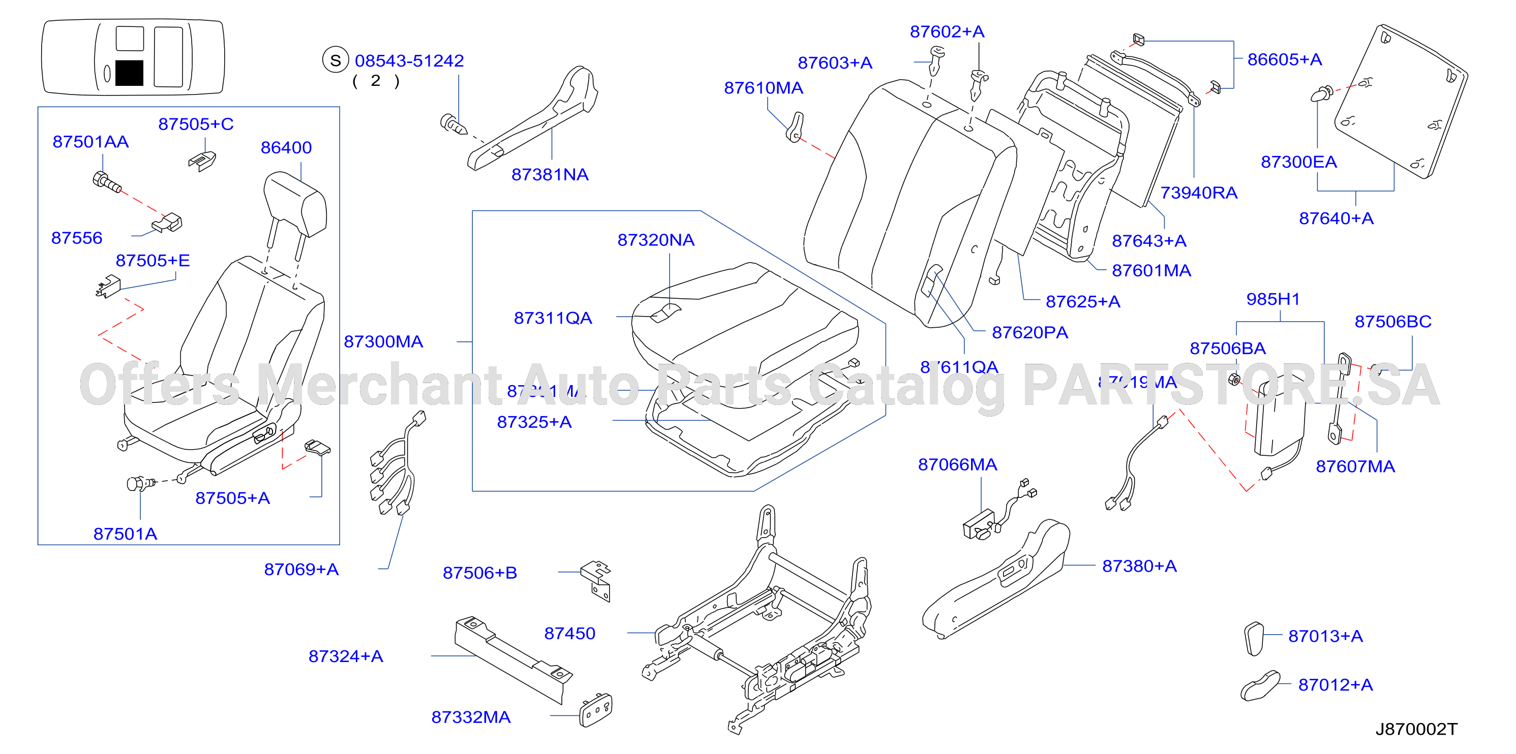 Front Seat Lh Power Seat