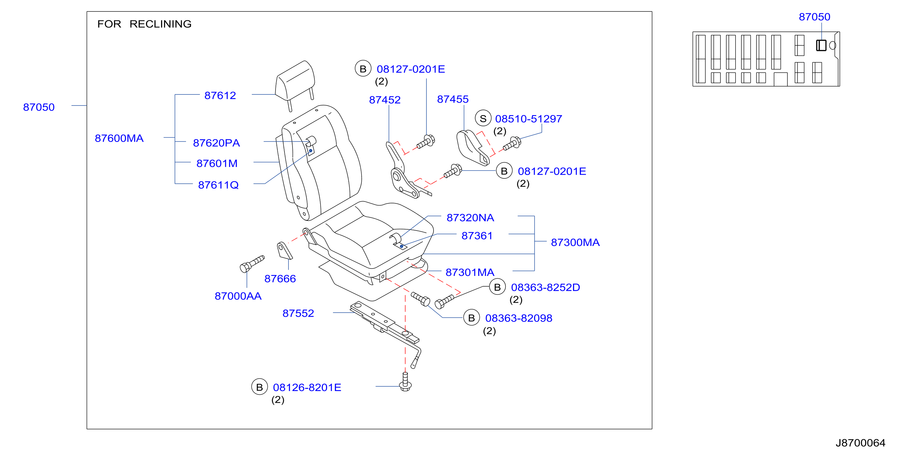 Front Seat Dr Seat C