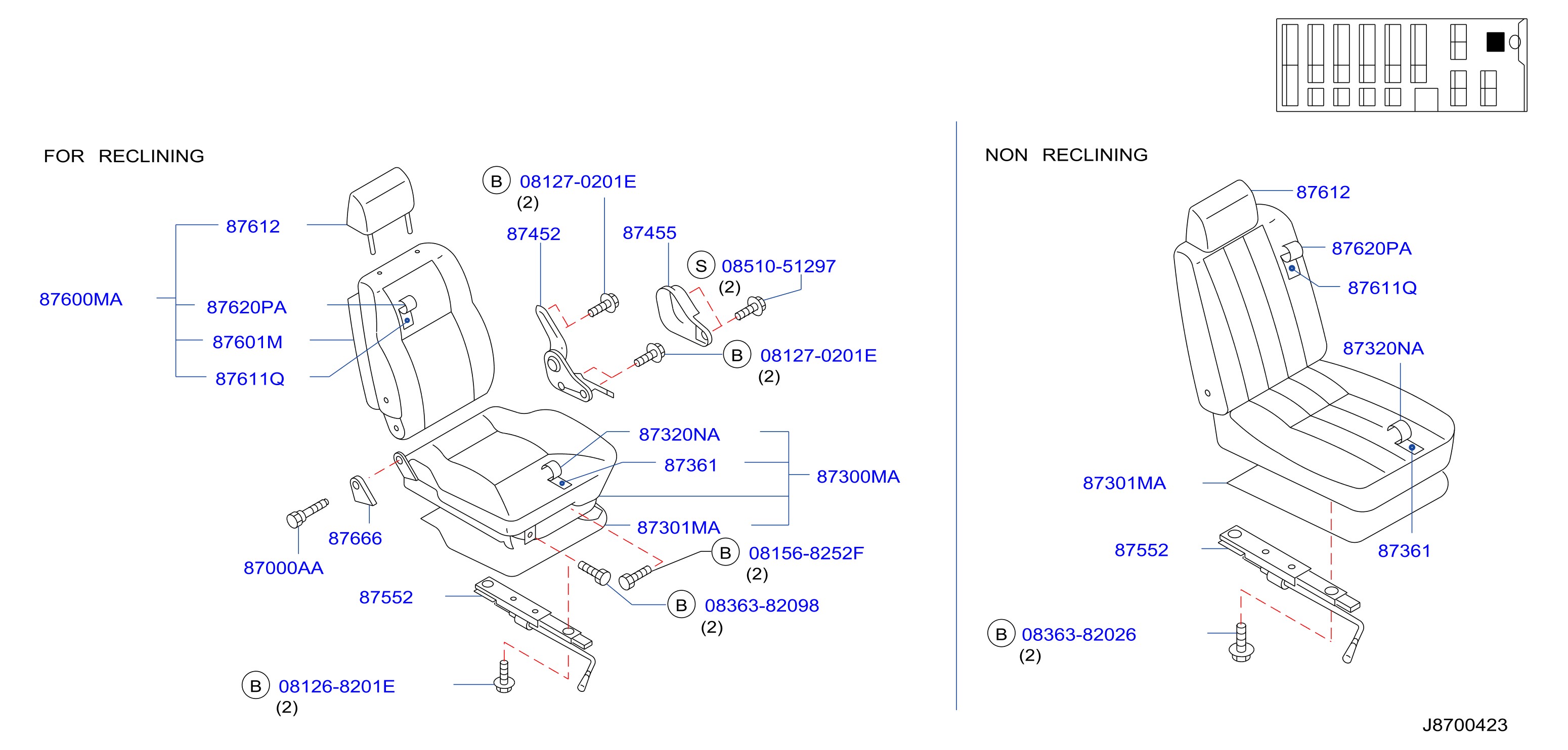 Front Seat Dr Seat