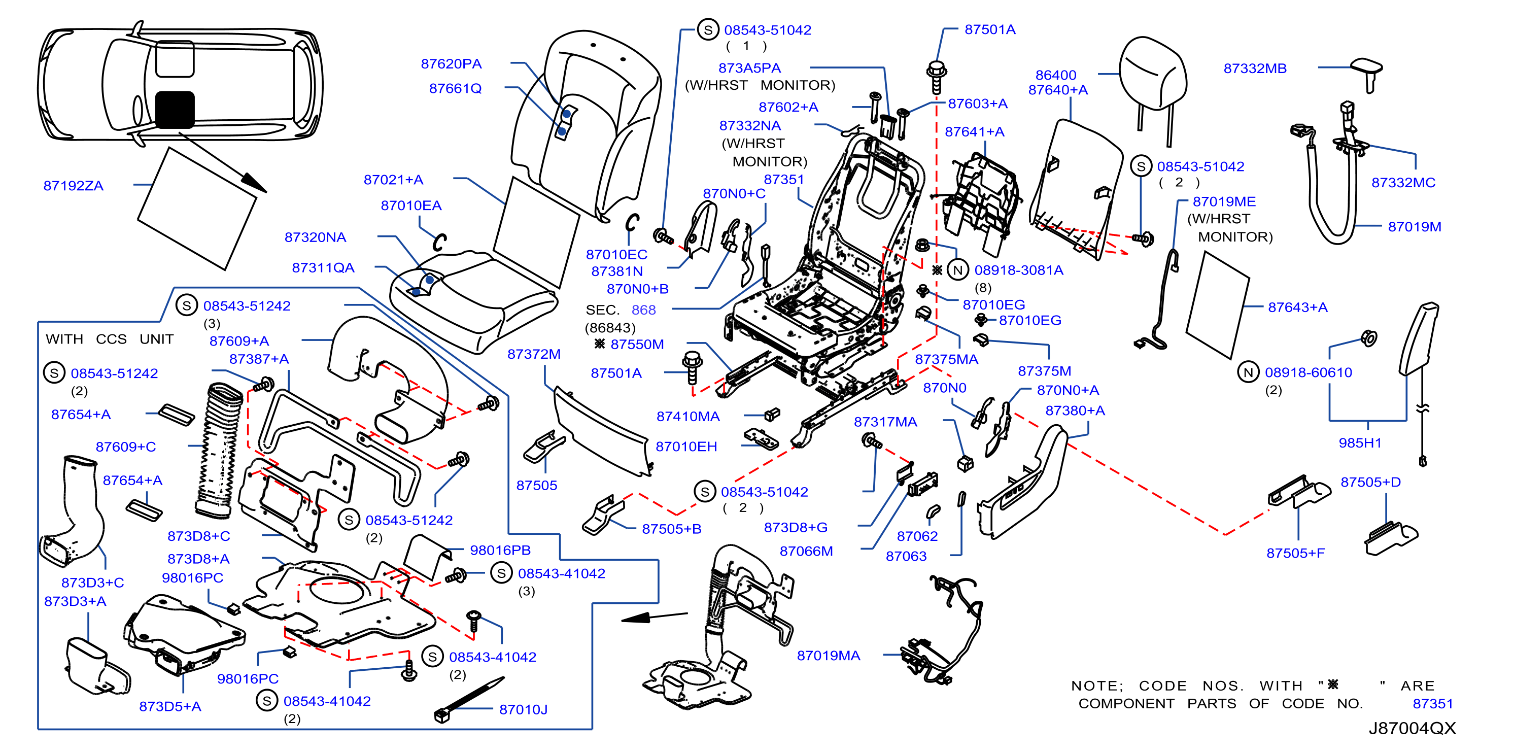 Front Seat Lh Power Seat