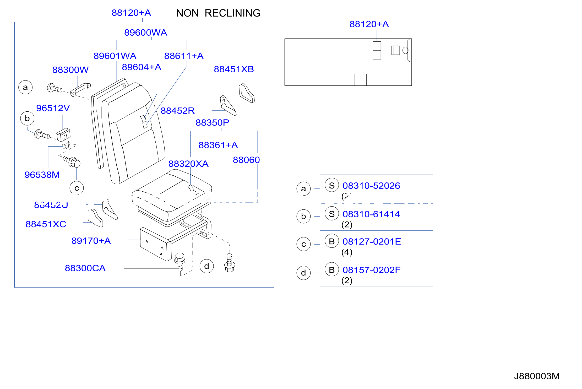 Rear Seat Strrb C